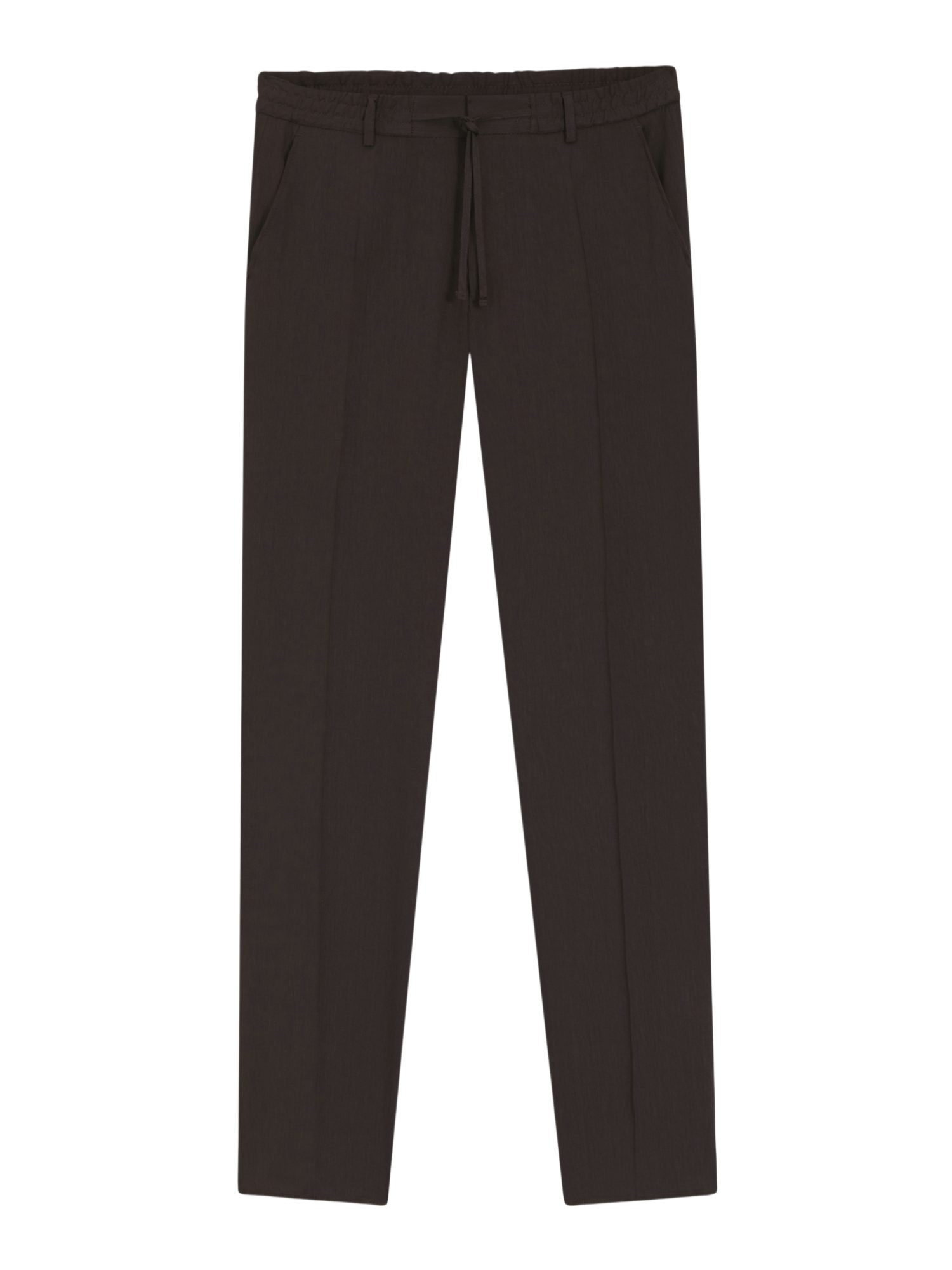 BOSS Stoffhose BOSS Men Black braun,Casual,Leinen,Unifarben,Casual Fit