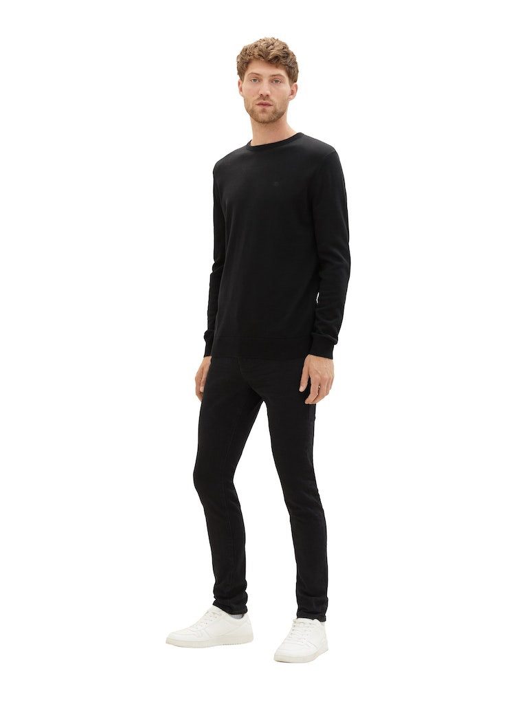 5-Pocket-Jeans Tom Tailor Troy black black denim