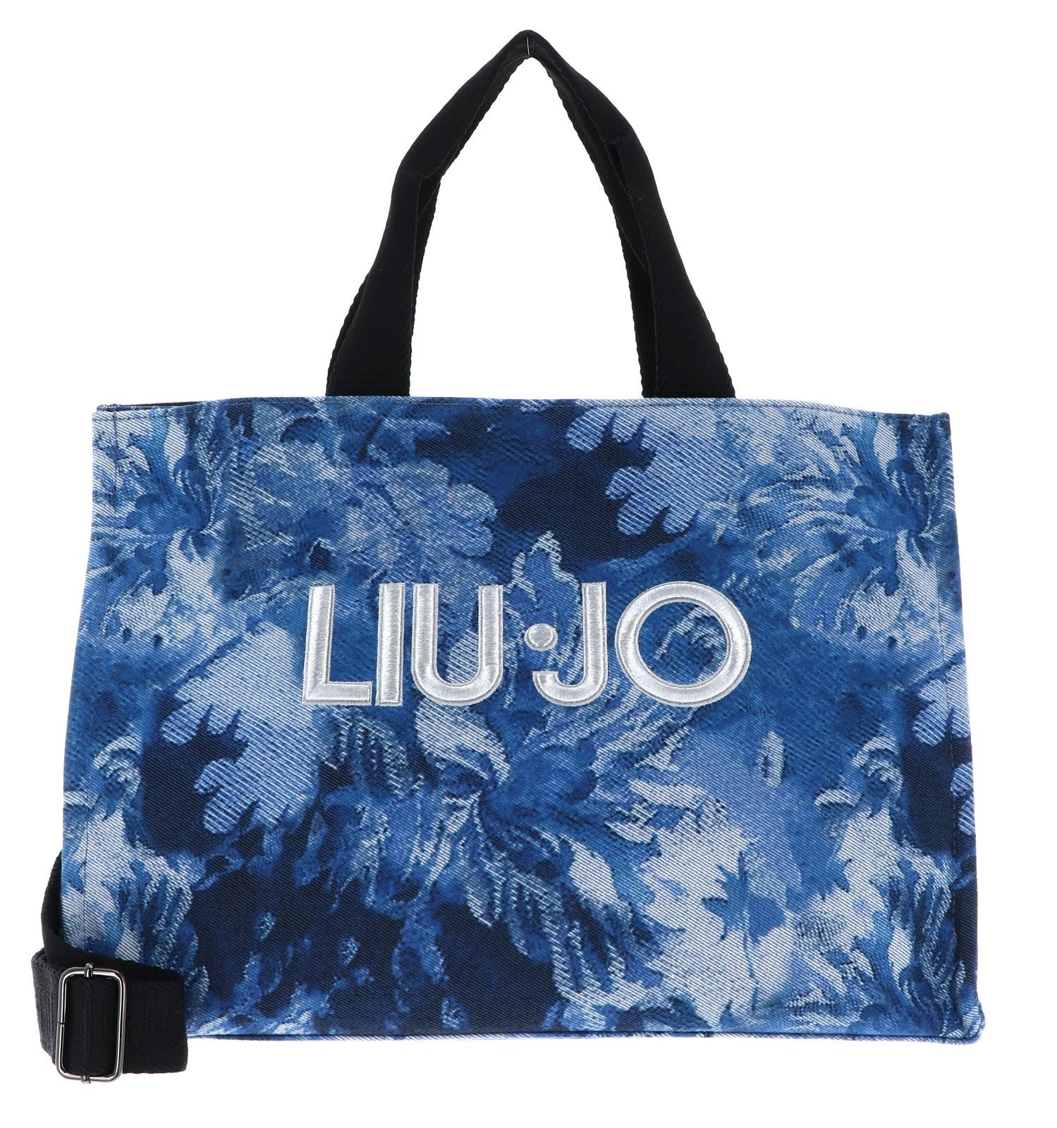 Shopper Printed Denim Tote