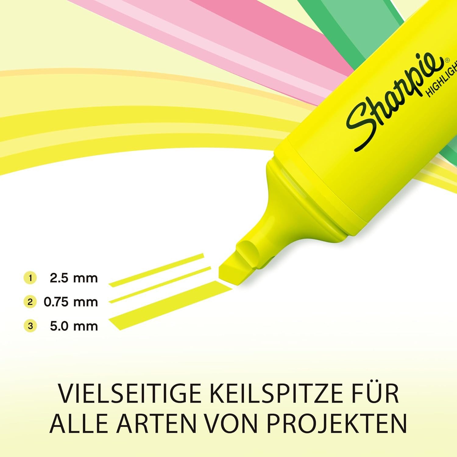 Sharpie Marker Sharpie Fluo XL Highlighter Mix 4er