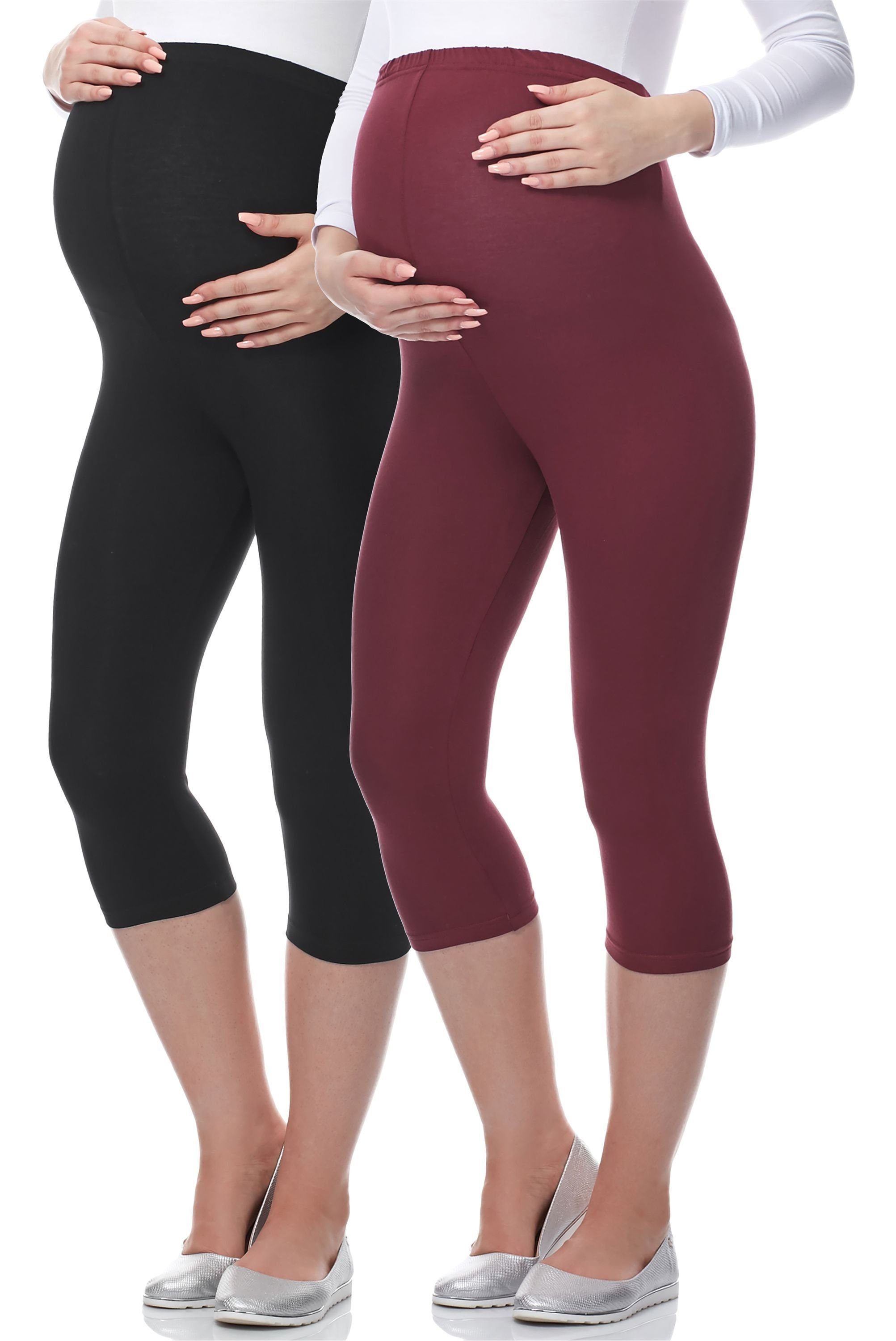Be Mammy Umstandsleggings Damen 3/4 Capri günstig online kaufen