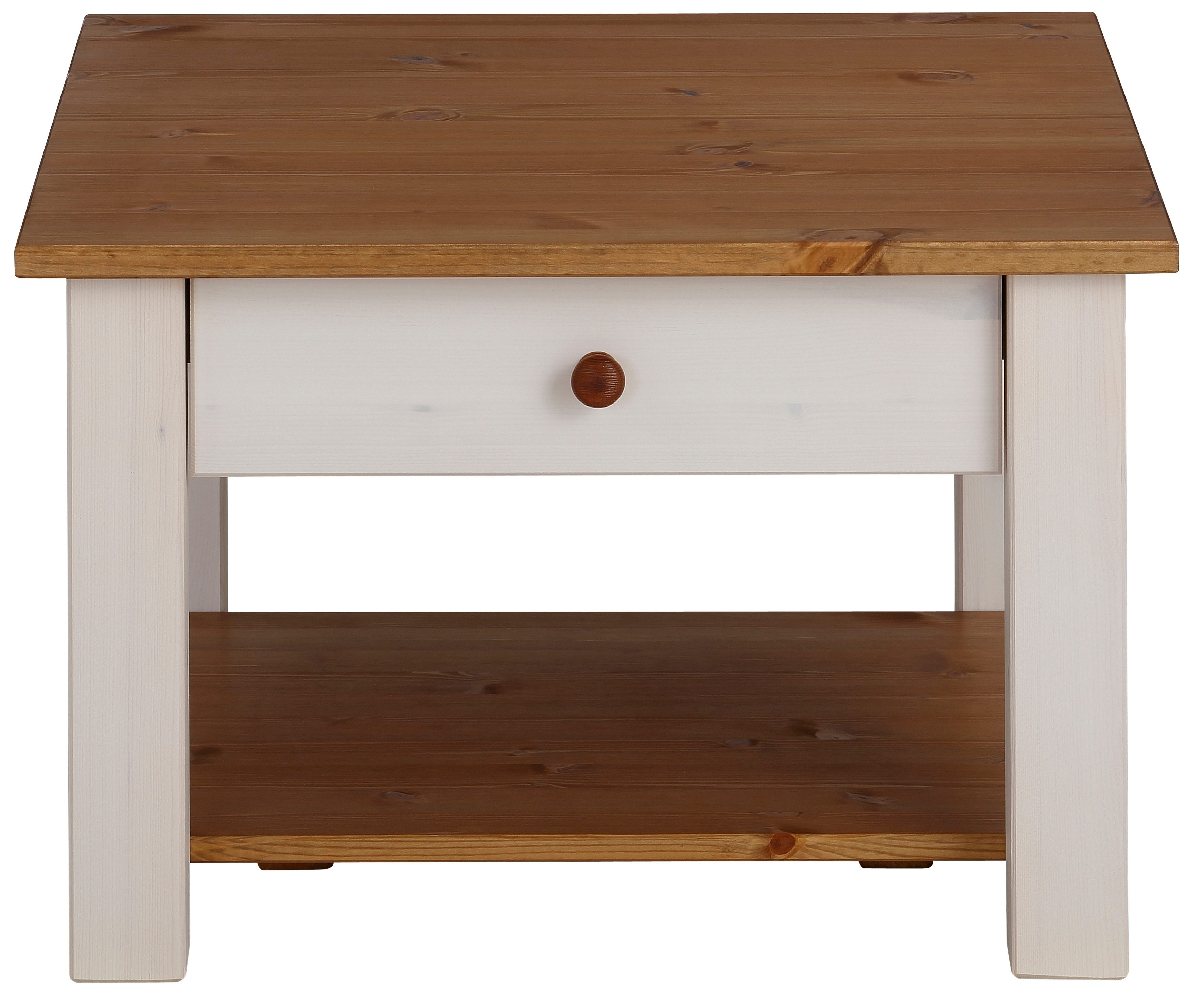 OTTO home Couchtisch Chicago (Couchtisch, Sofatisch, OTTOs Choice), in zwei Größen, Landhausstil, zusätzlicher Stauraum