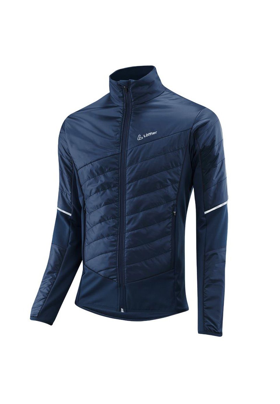 Löffler Bikerjacke Löffler Herren Primaloft Jacke 60 24160 dunkelblau