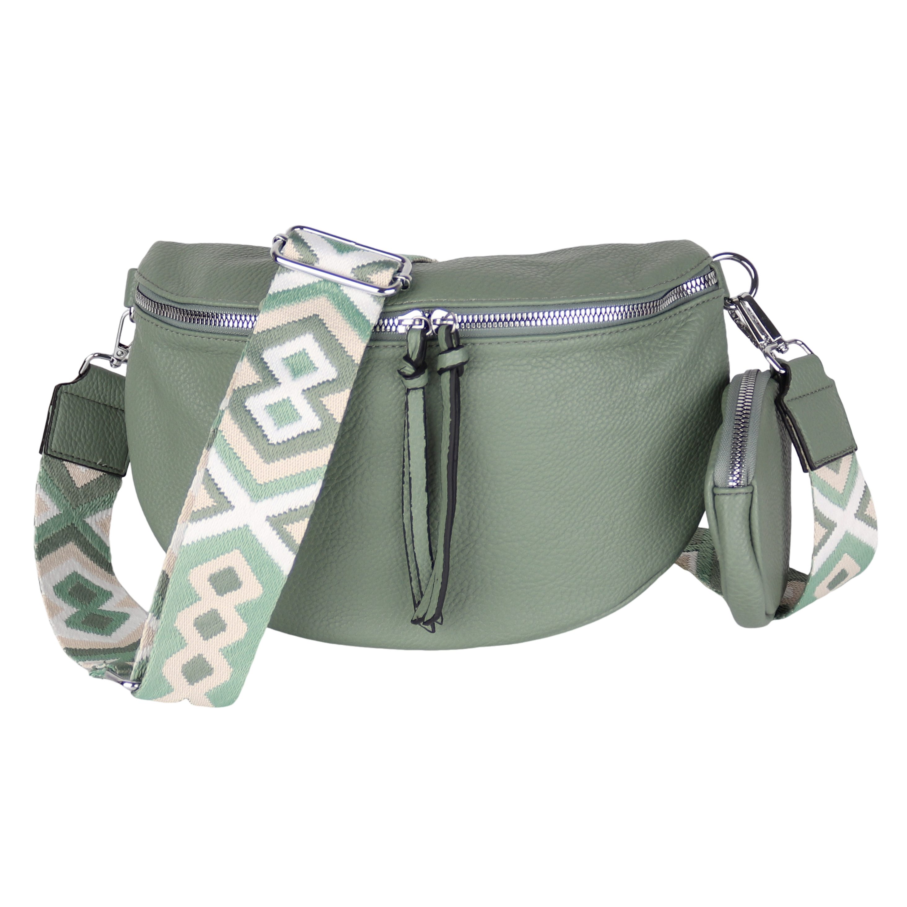 Bauchtasche Damen Taschen, Umhängetasche, Brusttasche, 30x19x9cm Veganes Leder