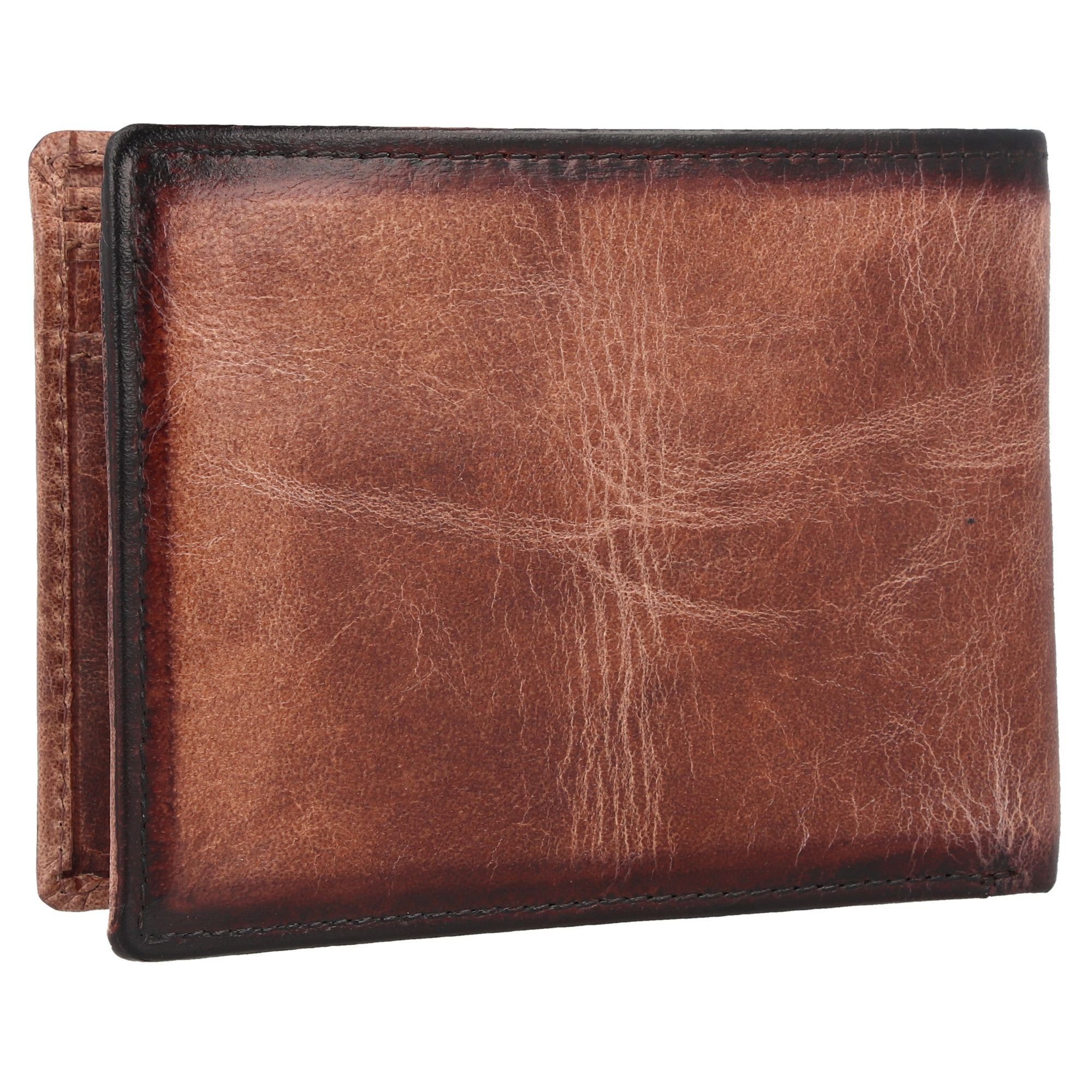 GreenLand Nature Geldbörse Mascu & Line, Leder