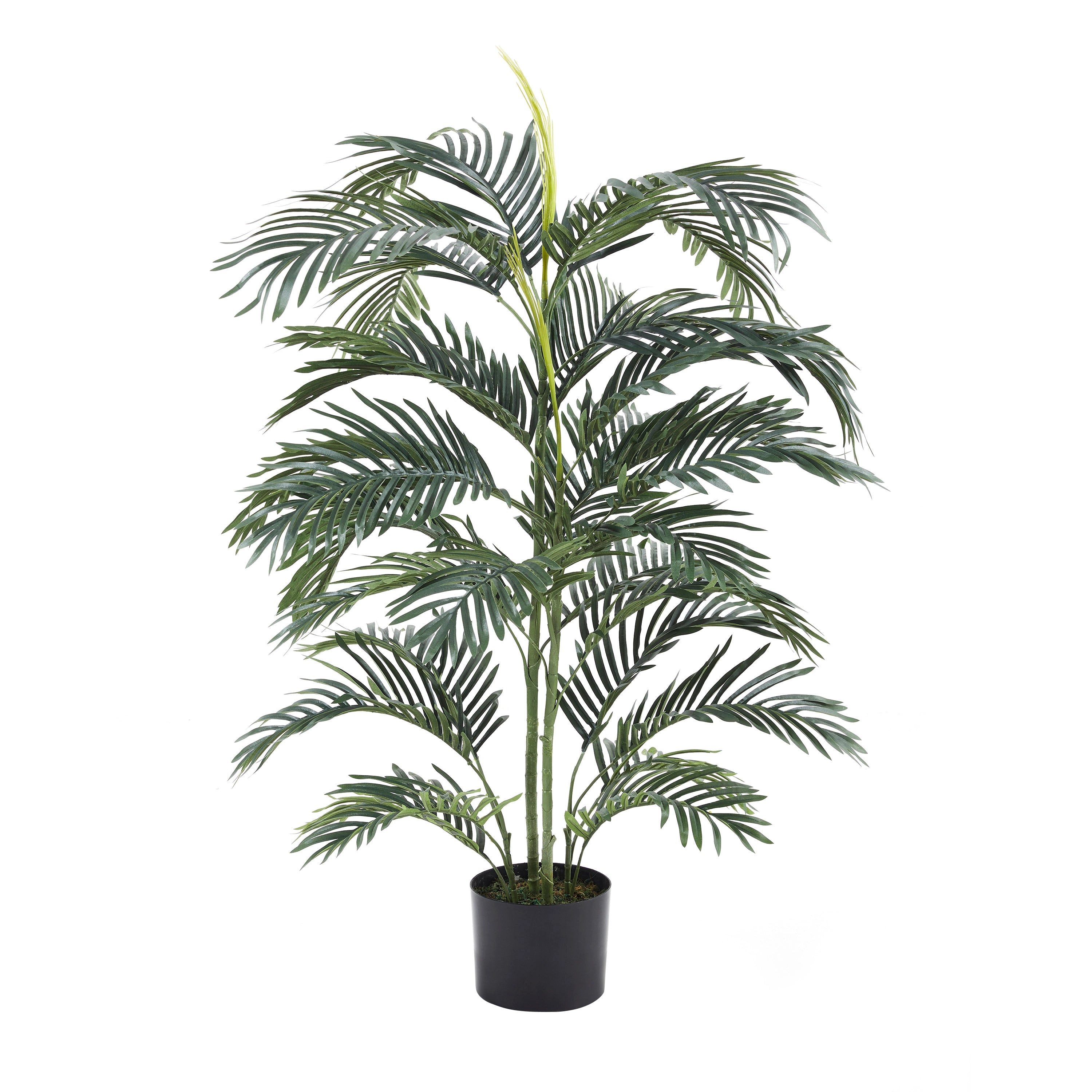 Kunstbaum Künstliche Palme – Maleko, 120 cm, aplanta