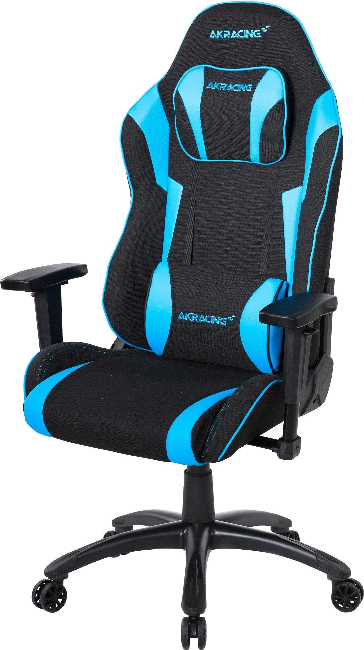 AKRacing Gaming-Stuhl Core EX Wide SE (1 St) blau/schwarz | schwarz/blau