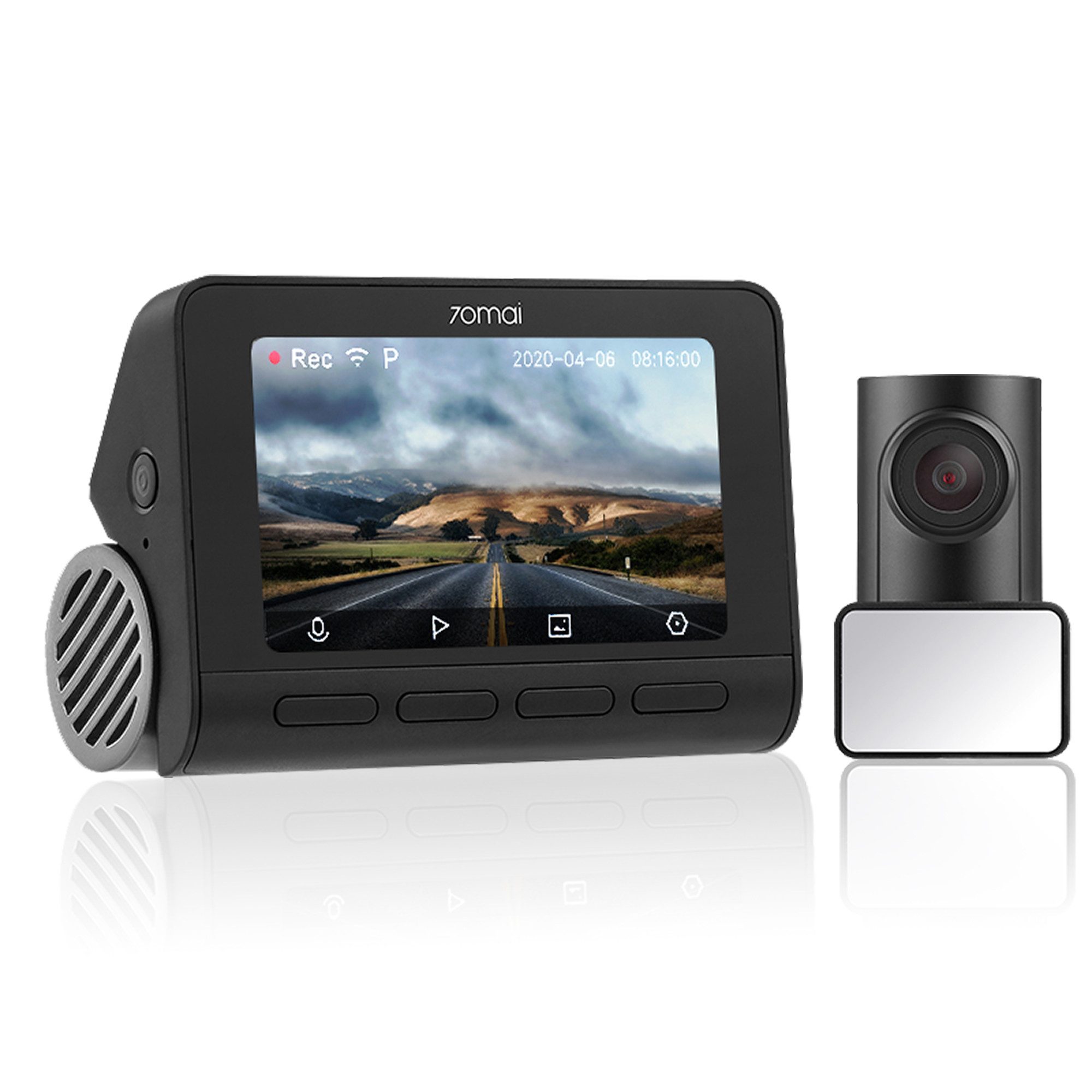 70mai A800S-1 Dashcam (4K Ultra HD, WLAN (Wi-Fi), 4K Dashcam A800S ...