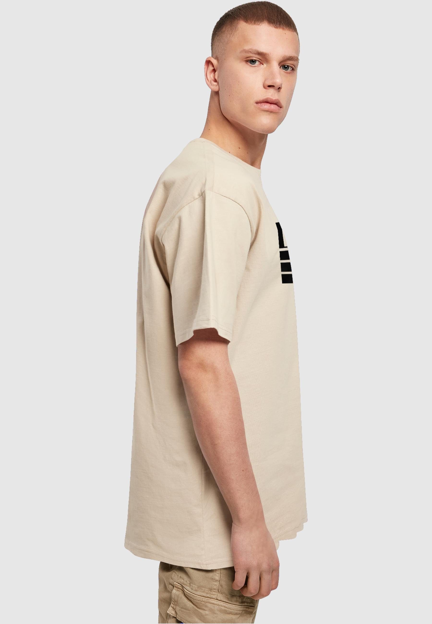 (1-tlg) wet T-Shirt Merchcode Layla sand Limited Edition - Tee Oversize Herren