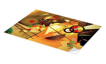 Posterlounge Wandfolie Wassily Kandinsky, Gelbe Spitze, Malerei