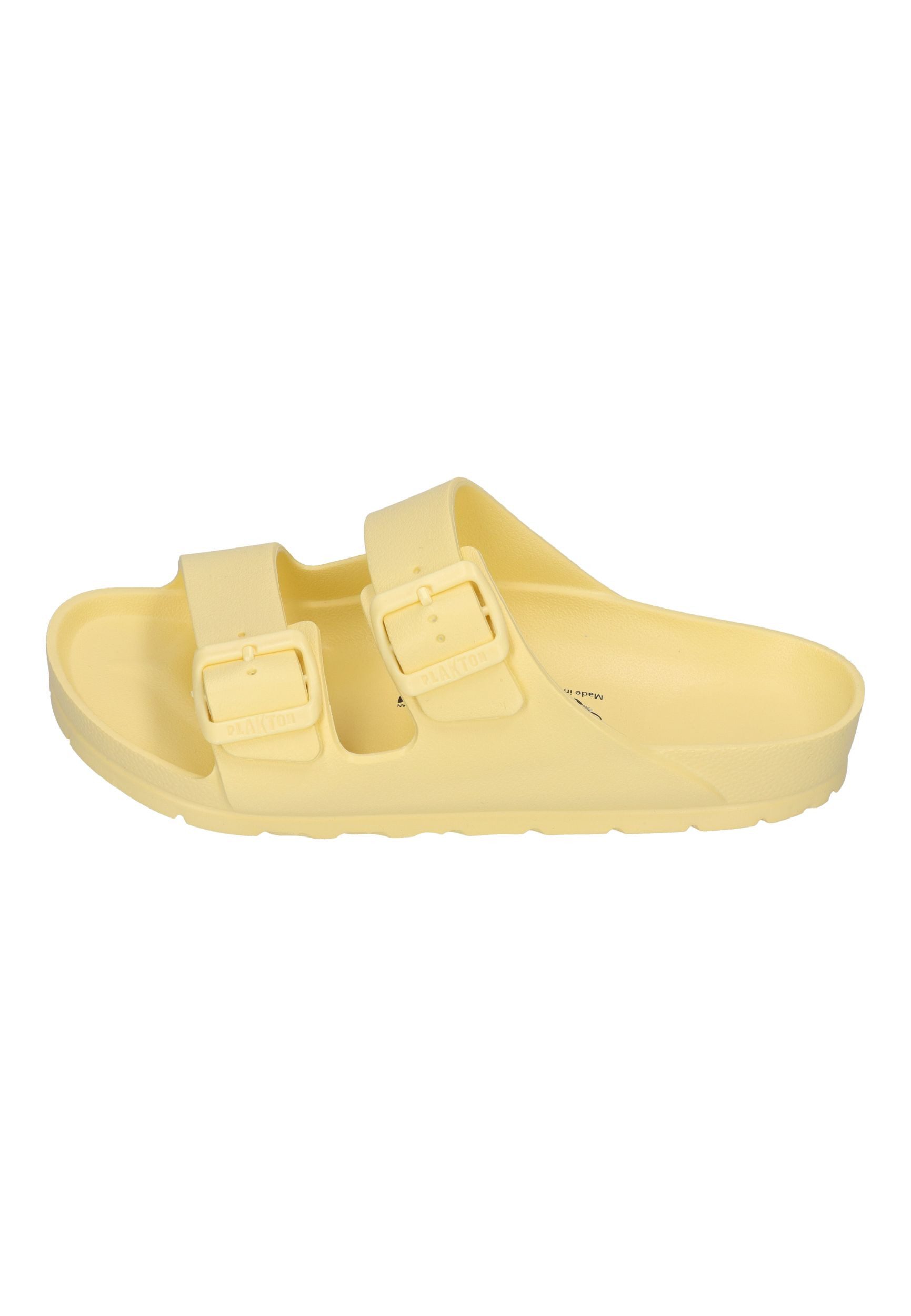 Plakton WANDA 760010 Pantolette Butter Yellow