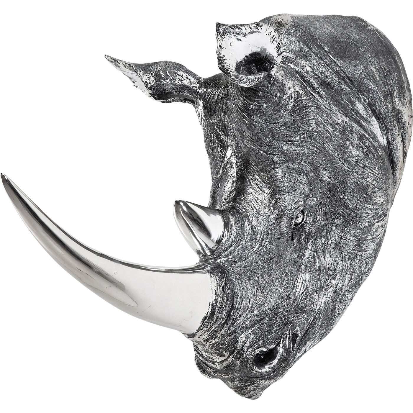 KARE Wanddekoobjekt Rhino Antique