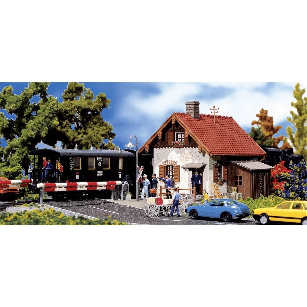 Modelleisenbahn-Set H0 Bahnwärterhäuschen