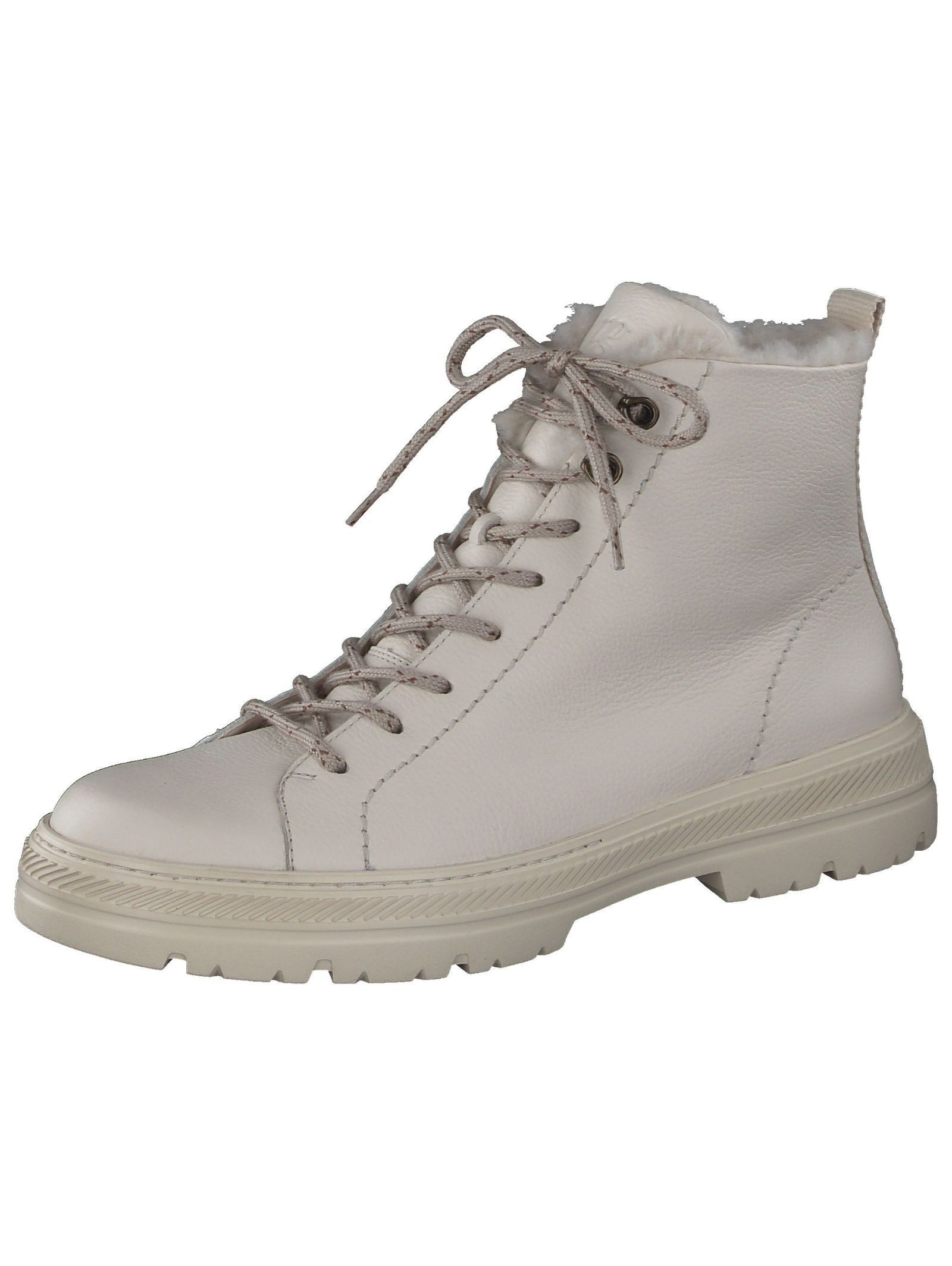 Stiefelette Glattleder Schnürstiefelette