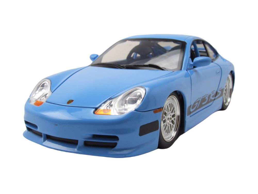 Modellauto Porsche 911 GT3 RS blau Fast & Furious