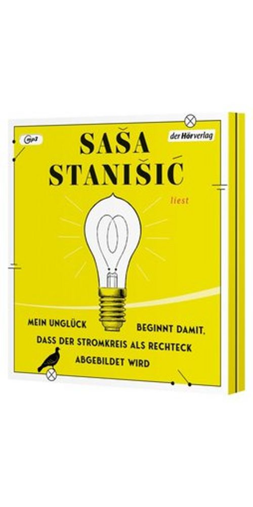 Der HörVerlag Hörbuch Mein Unglück beginnt damit, dass der Stromkreis als Rechteck, (1-St)