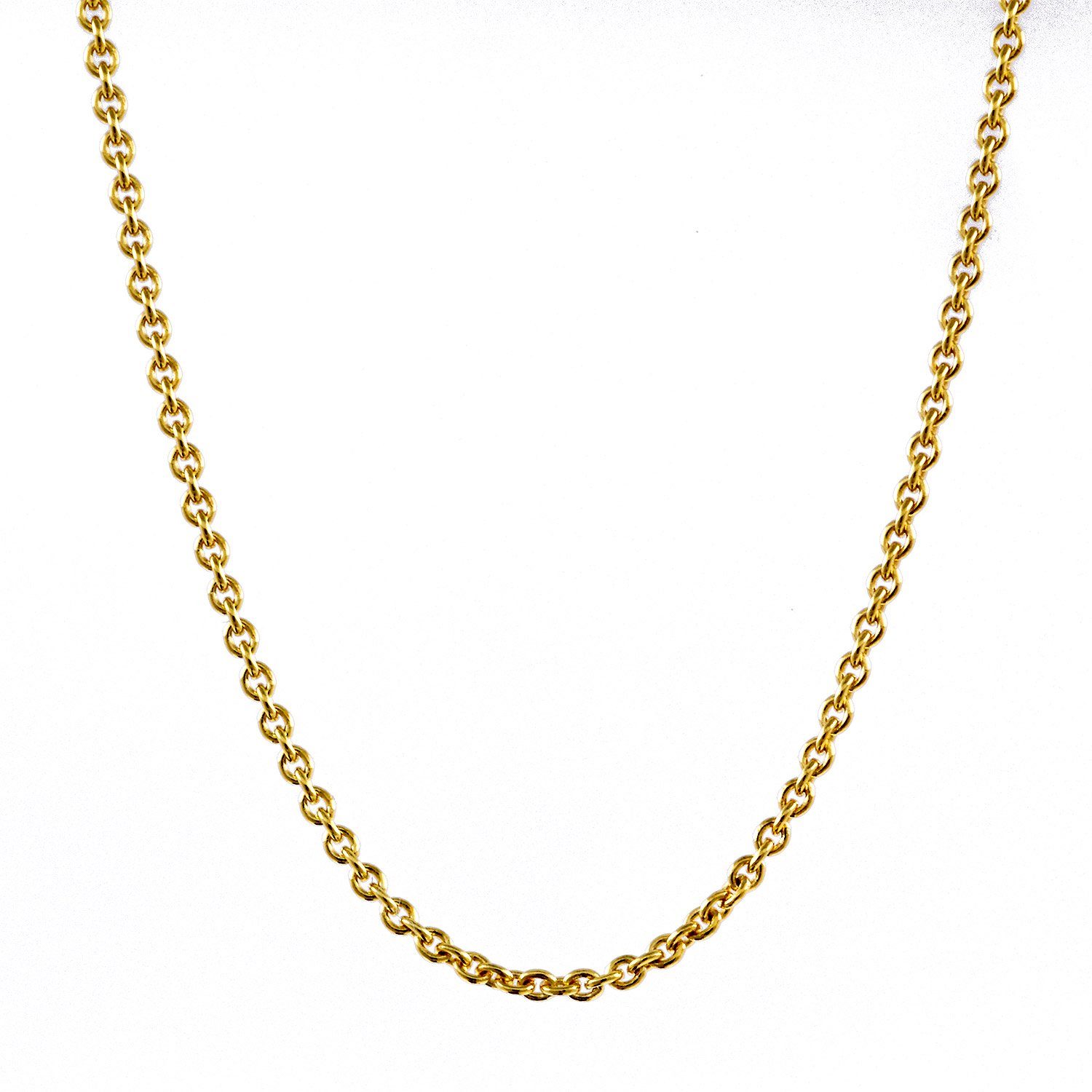 HOPLO Goldkette Ankerkette rund Halskette Breite 0,8 mm - 333 - 8 Karat Gol günstig online kaufen