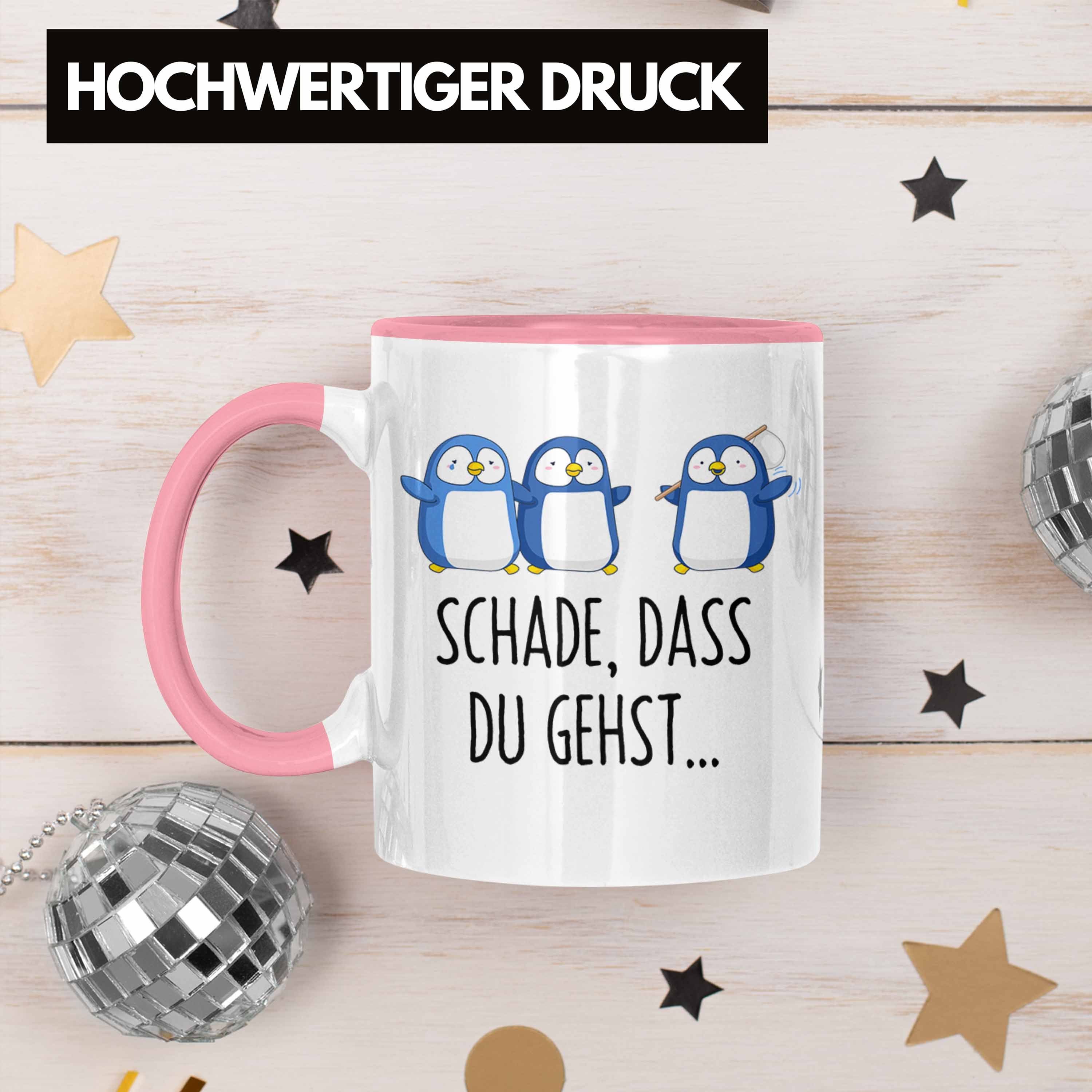 Trendation Tasse Trendation - Jobwechsel Tasse Geschenk Kollegin Kollege Abschied Lusti