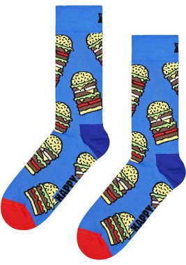 Happy Socks Socken (Packung, 2-Paar) Burger Socks