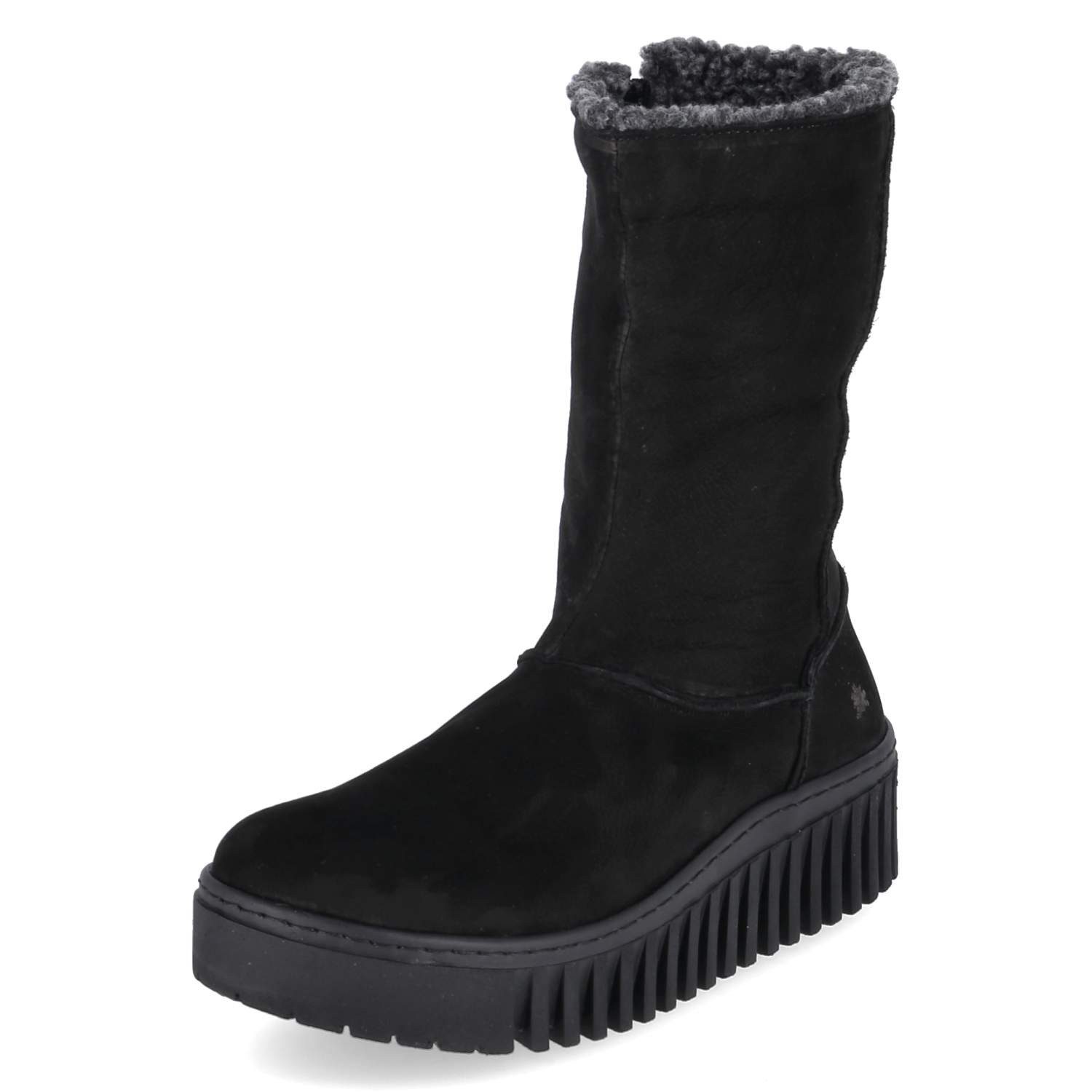 Art Art 1511 Nobuck Black Damen Rauleder black Winterstiefel