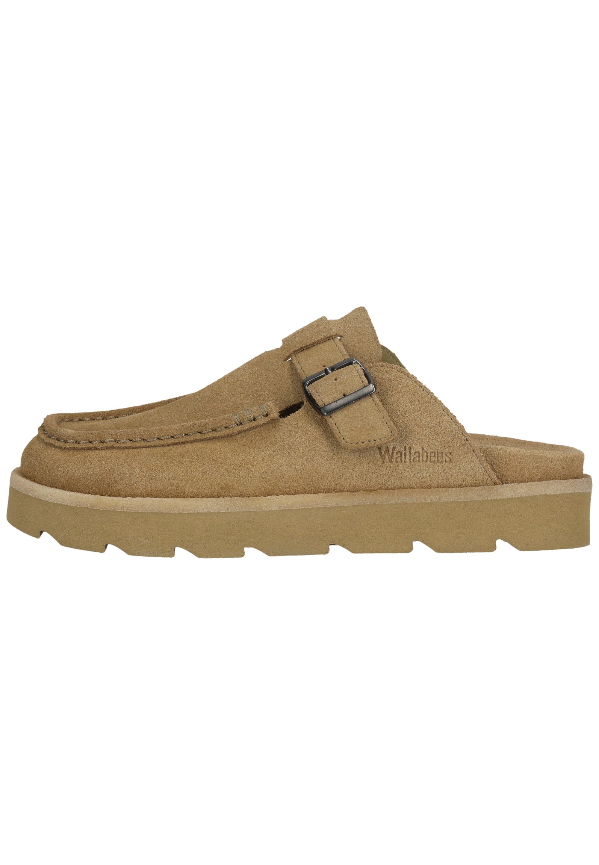 Clarks Meare Mocc Pantolette mit antiker Schnallenverzierung