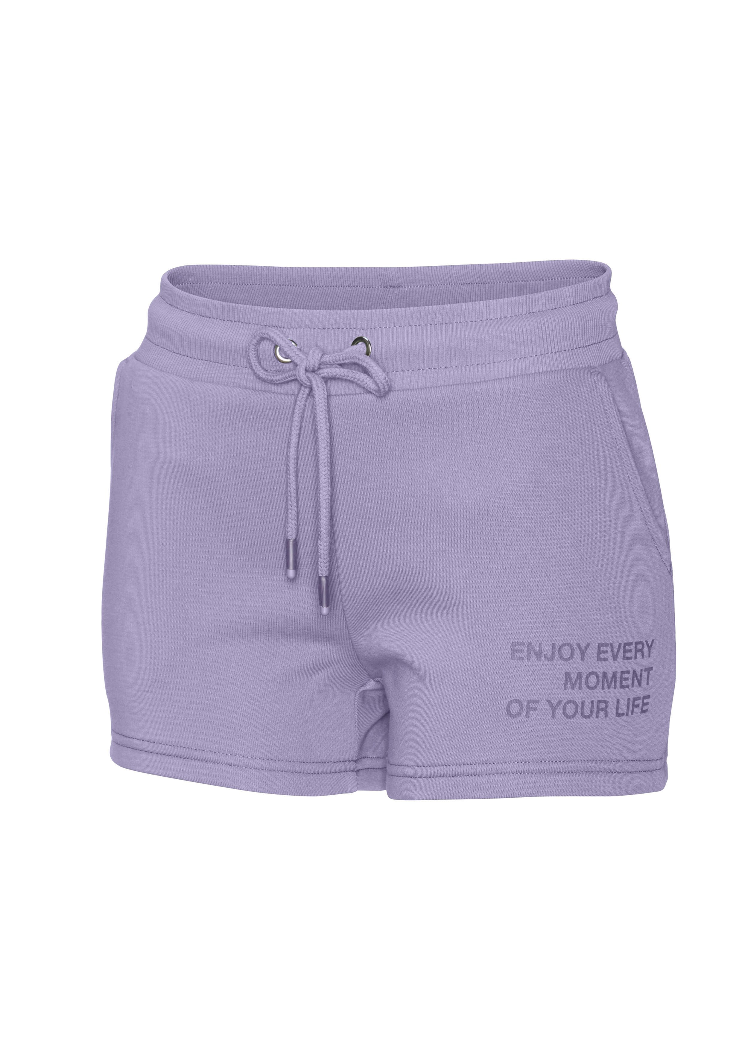 Buffalo Relaxshorts - Sweatshorts - Loungeshorts mit Statement Druck, Home- und Loungewear – Bild 5 von 5