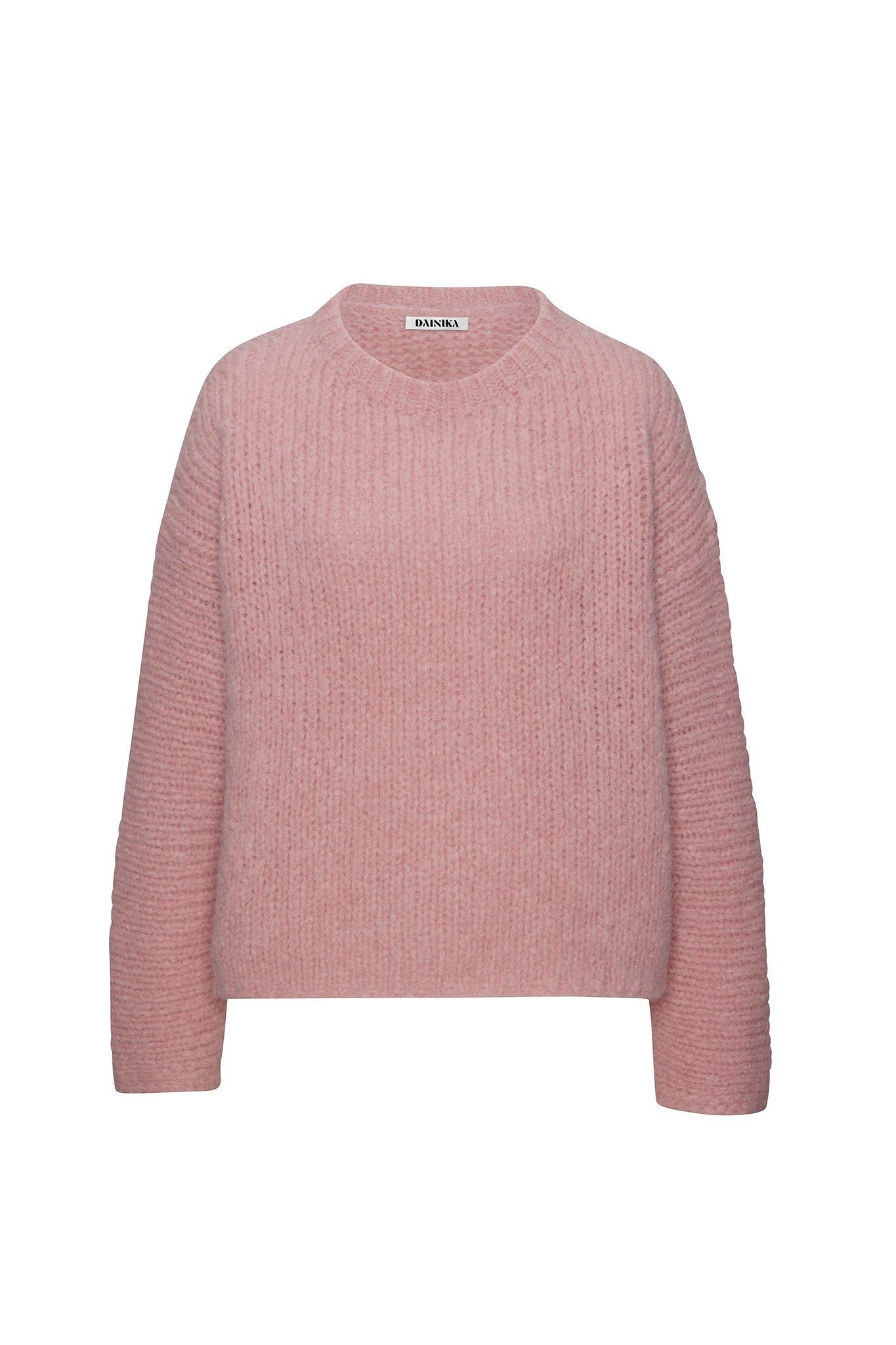 DAINIKA Wollpullover Oversize Damen Strickpullover aus günstig online kaufen