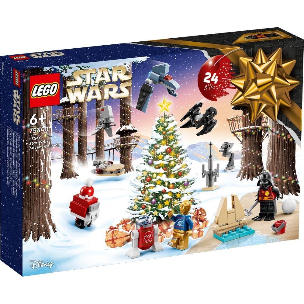 LEGO® Adventskalender Star Wars™ 2022 (75340) (329-tlg), mit Minifiguren und 3 Droiden, mit für Kinder ab 6 Jahren