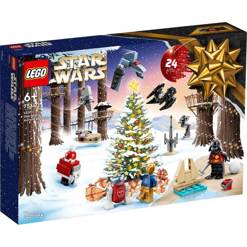 LEGO® Календари Star Wars™ 2022 (75340) (329-tlg), mit Minifiguren und 3 Droiden, mit für Kinder ab 6 Jahren