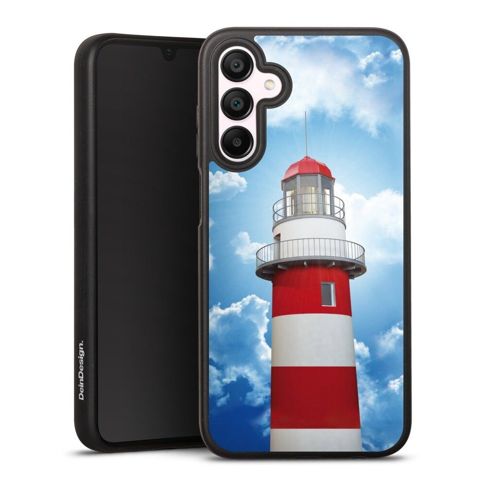 DeinDesign Handyhülle Leuchtturm Wolke Himmel Leuchtturm, Samsung Galaxy A15 5G Organic Case Bio Hülle Nachhaltige Handyhülle