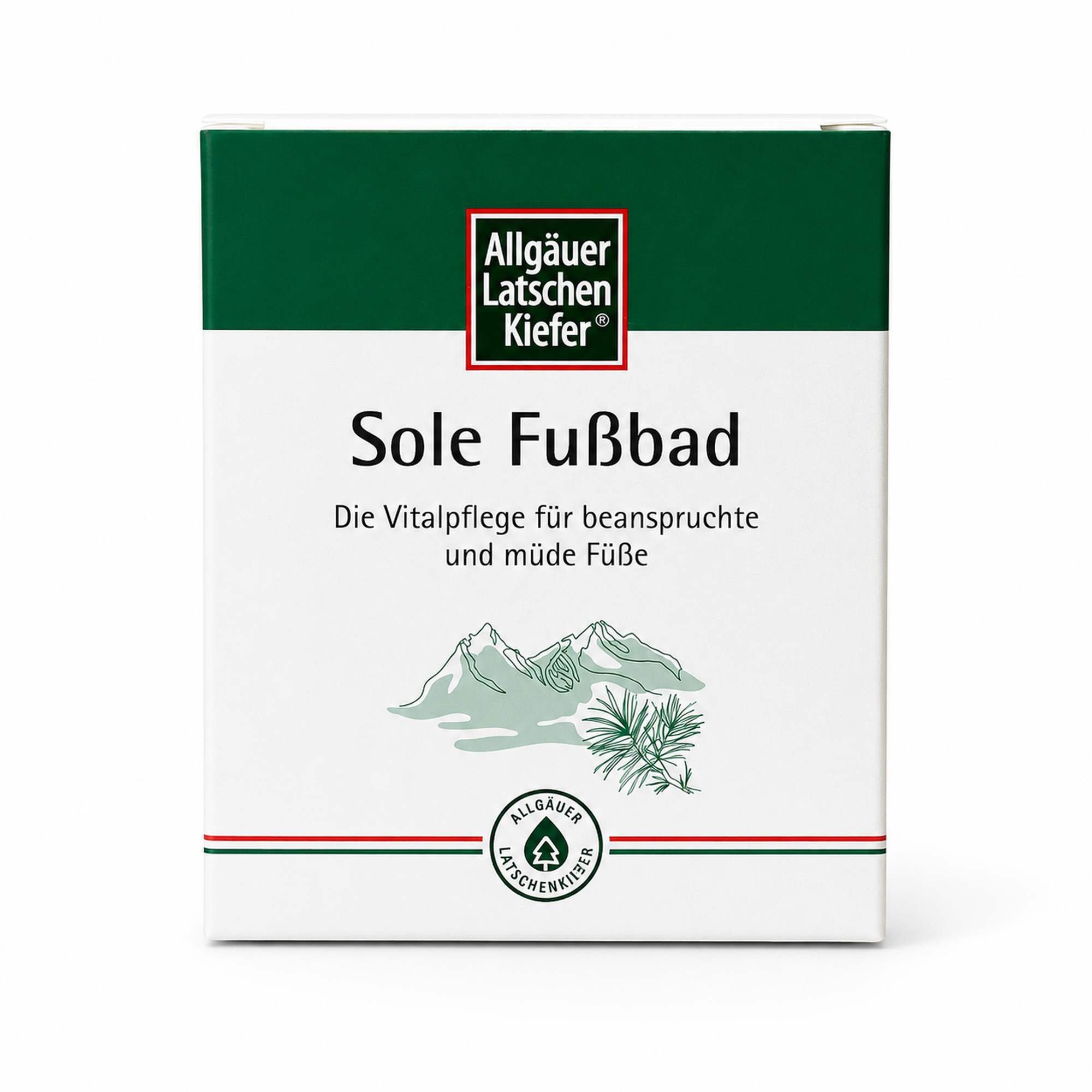 Dr. Theiss Naturwaren GmbH Fußbad ALLGÄUER LATSCHENK. Sole Fußbad 10X10g