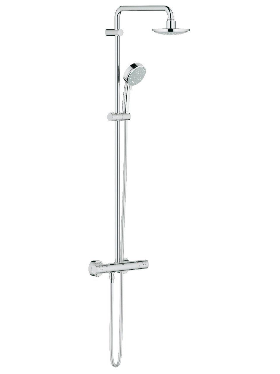 Duscharmatur Grohe Duschsystem Tempesta C 160 verchromt, mit