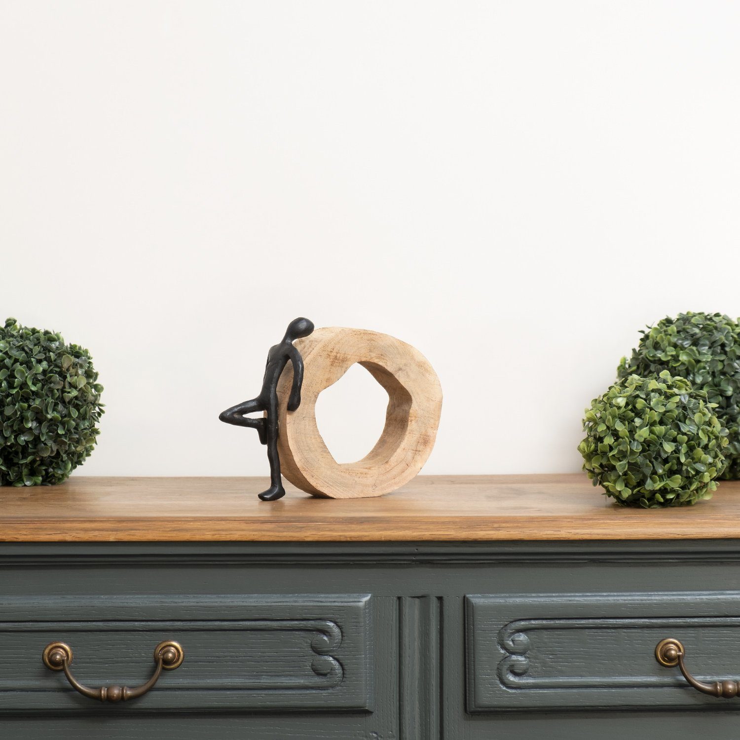 Moritz Skulptur Auszeit, Holz, Tischdeko, Fensterdeko, günstig online kaufen