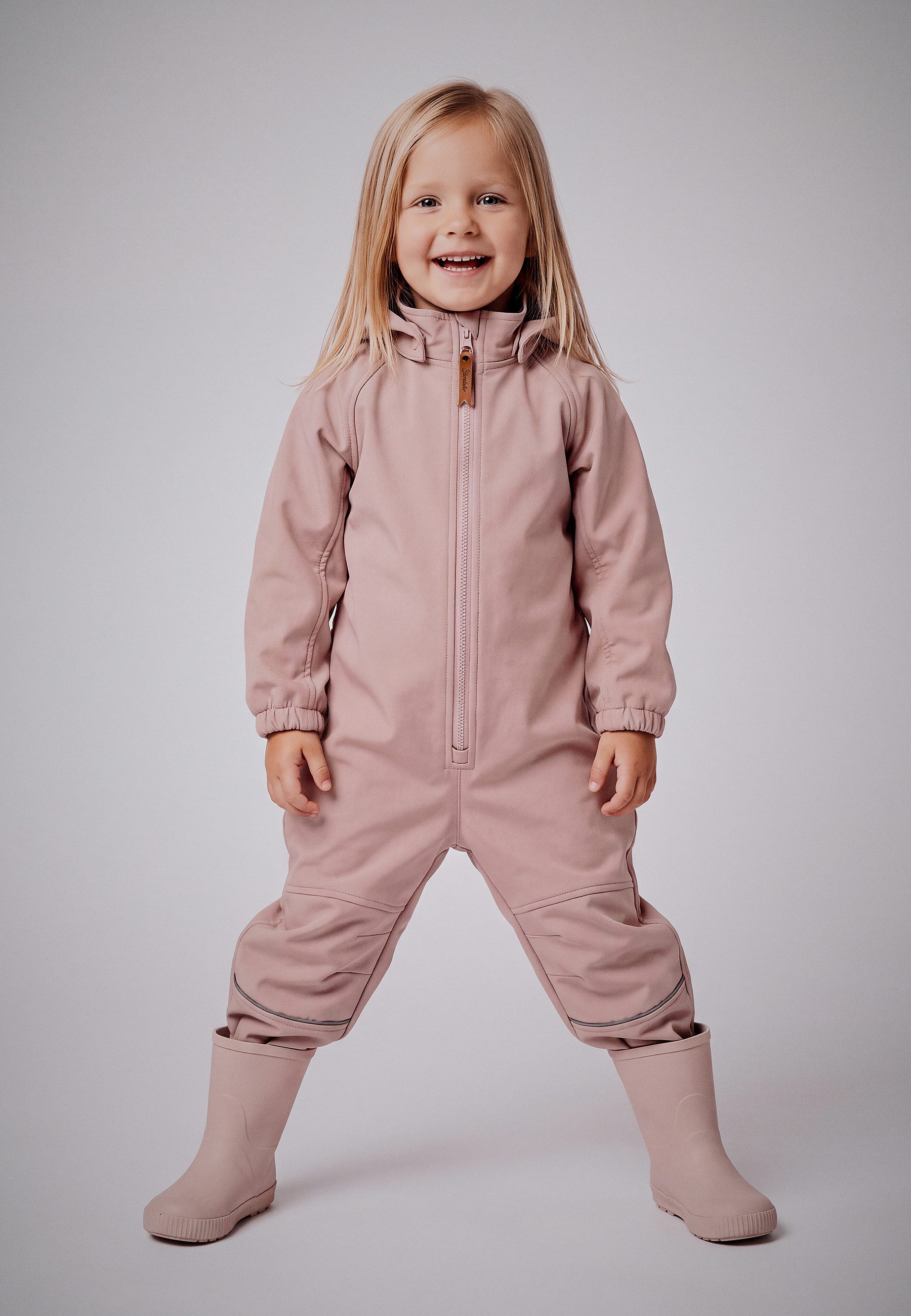 Sterntaler® Strampler Overall Softshell (1-tlg., abnehmbare Kapuze, reflektierende Details) von Sterntaler®
