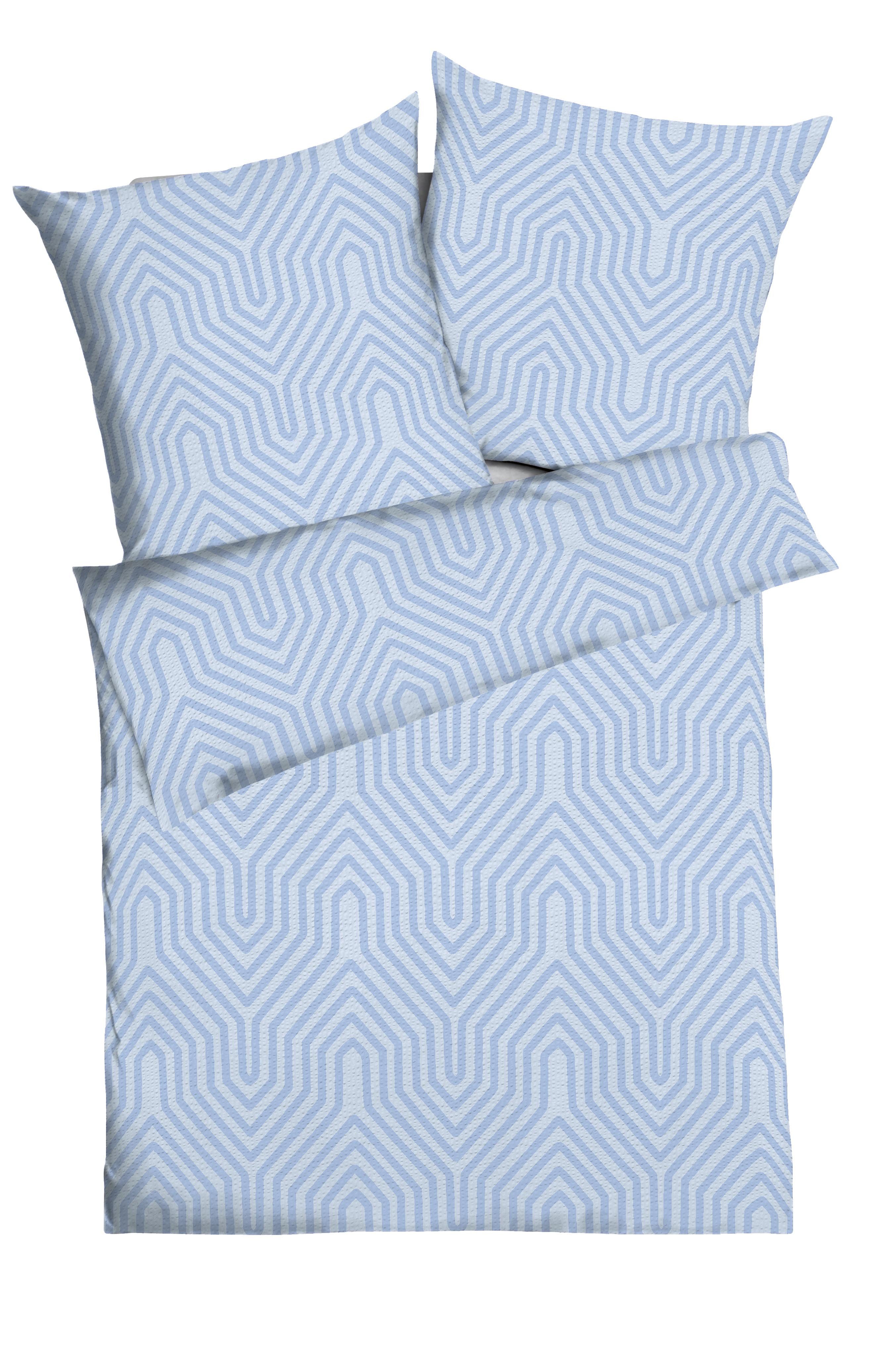 Kaeppel Bettwäsche Riad, Soft-Seersucker, 2 teilig