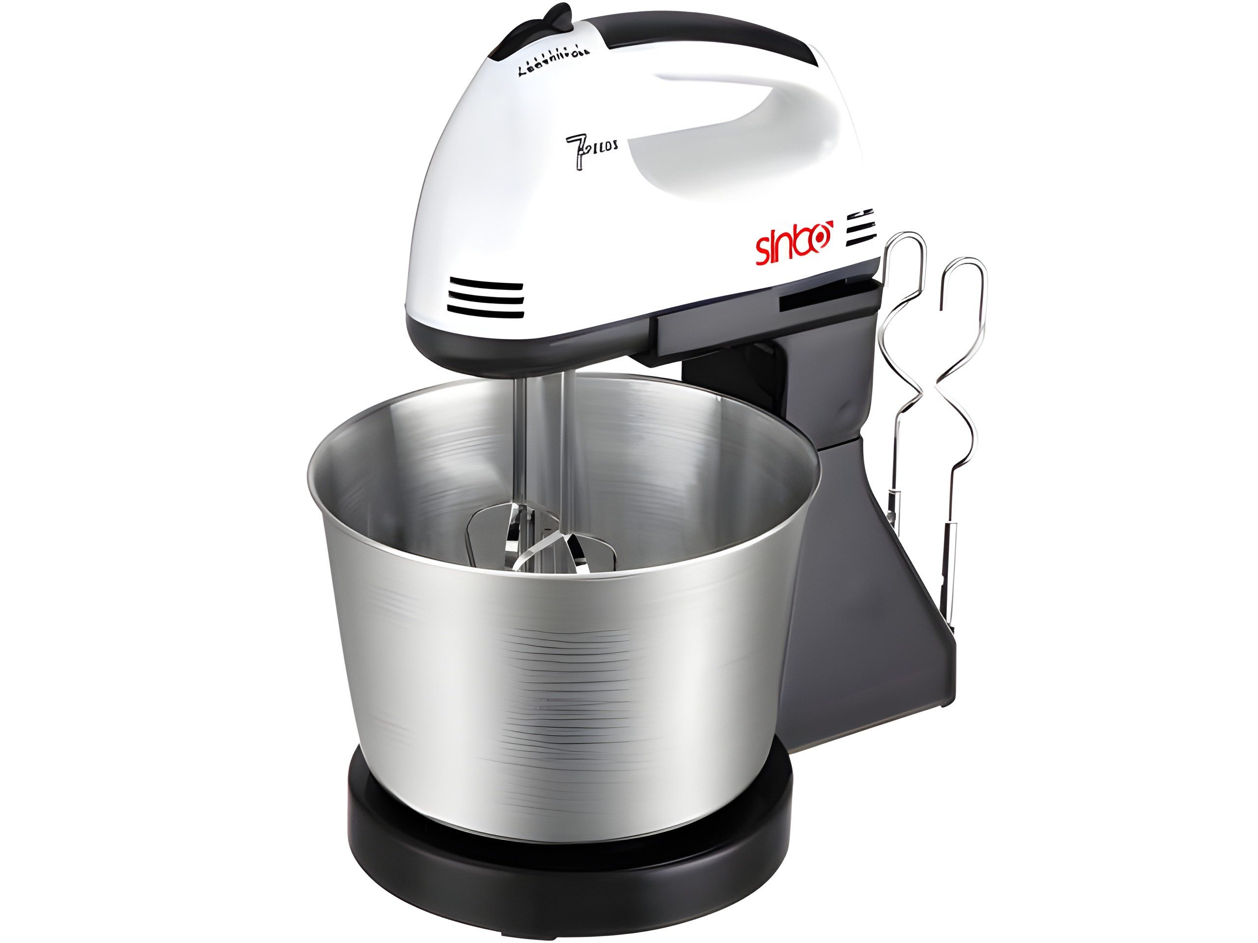 Retoo Handmixer Handmixer Set 100 W mit Rührschüssel, 100 W, 7 Geschwindigkeitsstufen; Turbofunktion; Ständer mit Rührschüssel