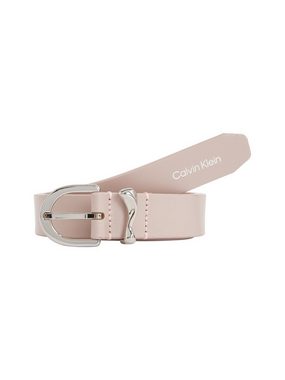 Calvin Klein Ledergürtel ROUND ORGANIC LOOP BELT 2.5