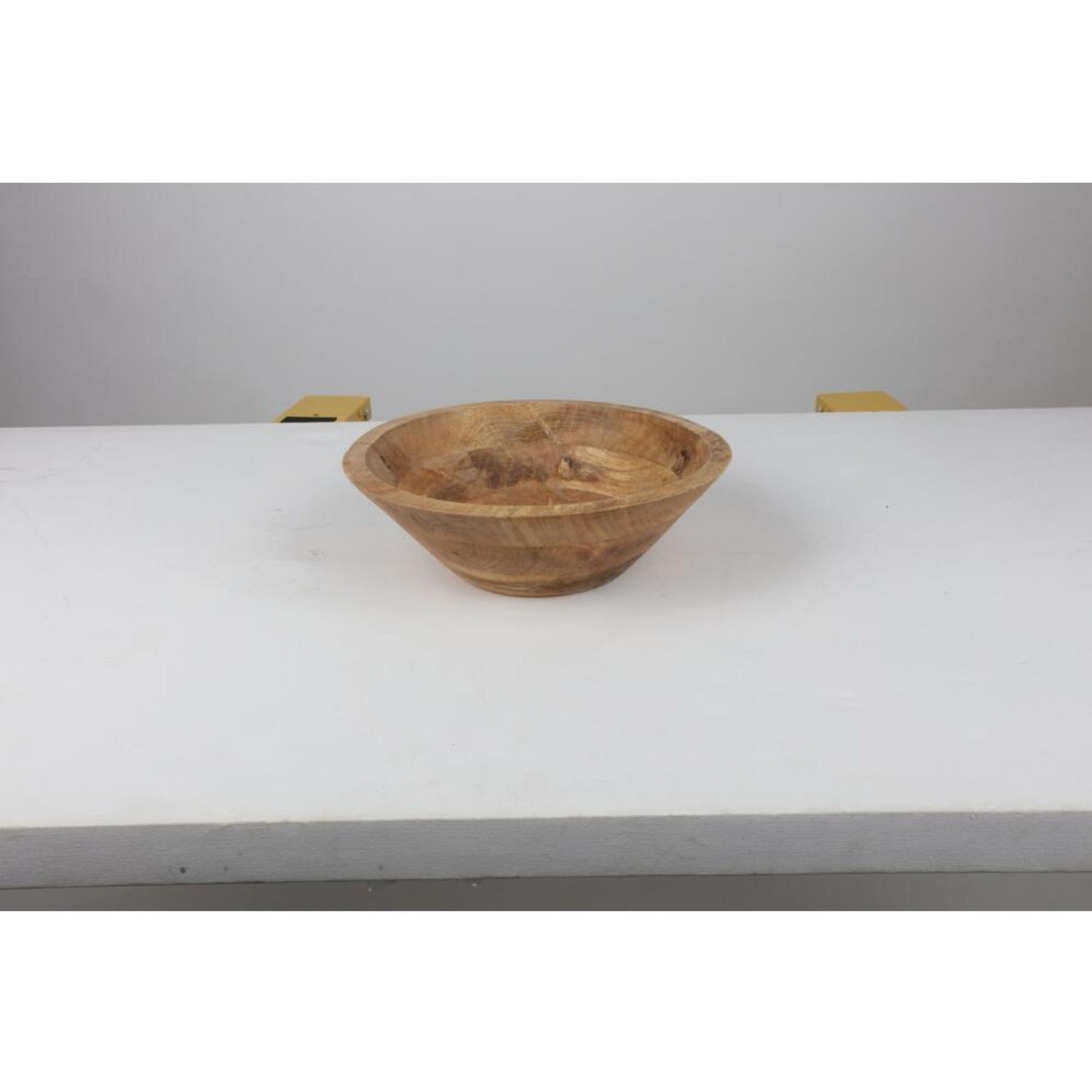 BURI Dekoteller Dekoration Ha Ordnung Aufbewahrung 12x Schüssel Schale Tisch Obst Holz