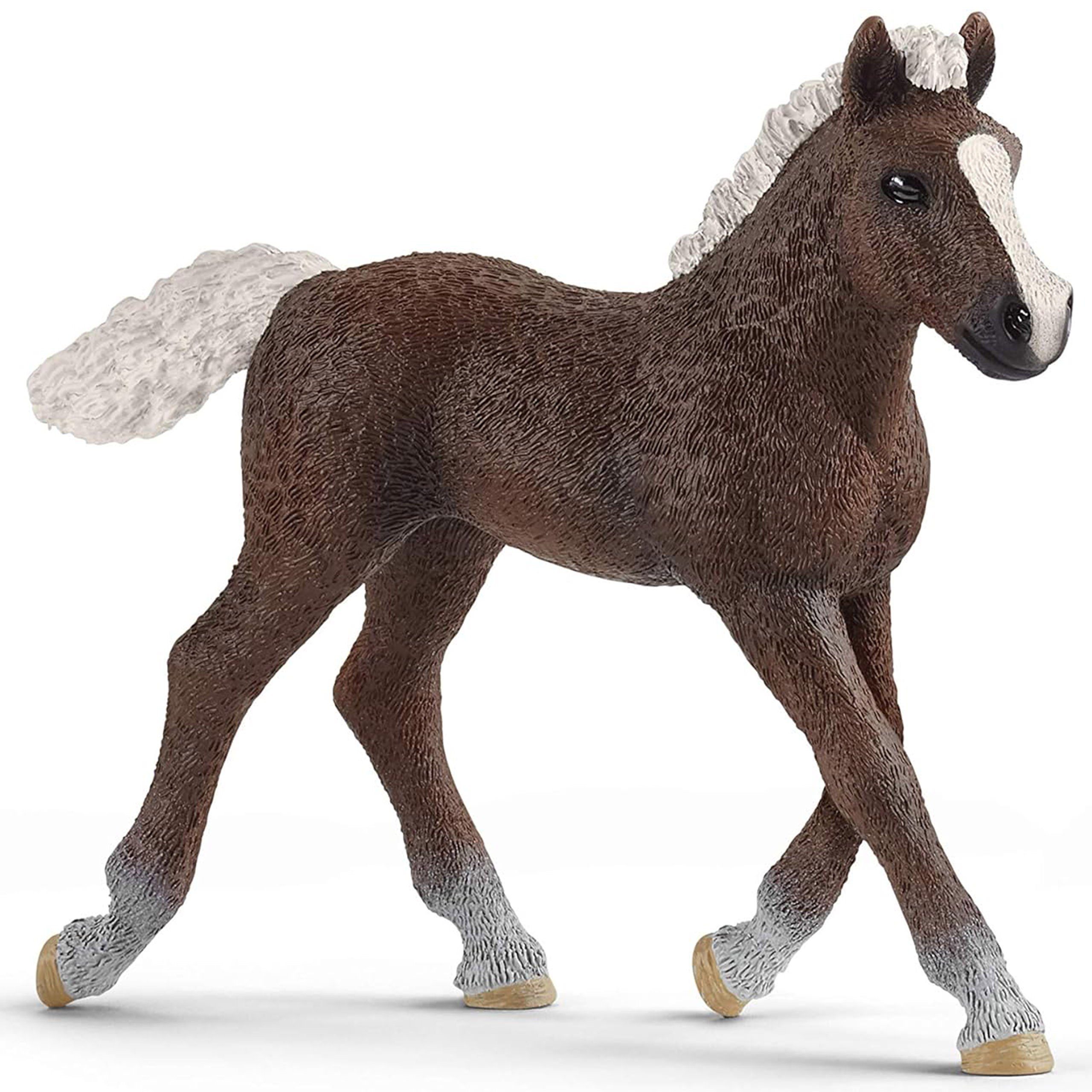 Spielfigur Schleich Farm World - Schwarzwälder Pferdefohlen Figur für Kinder 3+