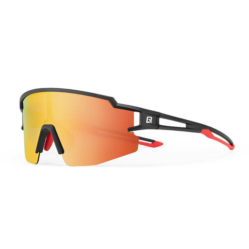 ROCKBROS Fahrradbrille Sonnenbrille Sportbrille Radsportbrille, (Spar-Set, 1-St., 20 g ultraleicht), polarisiert, UV400, TR90-Rahmen, nur 20 g