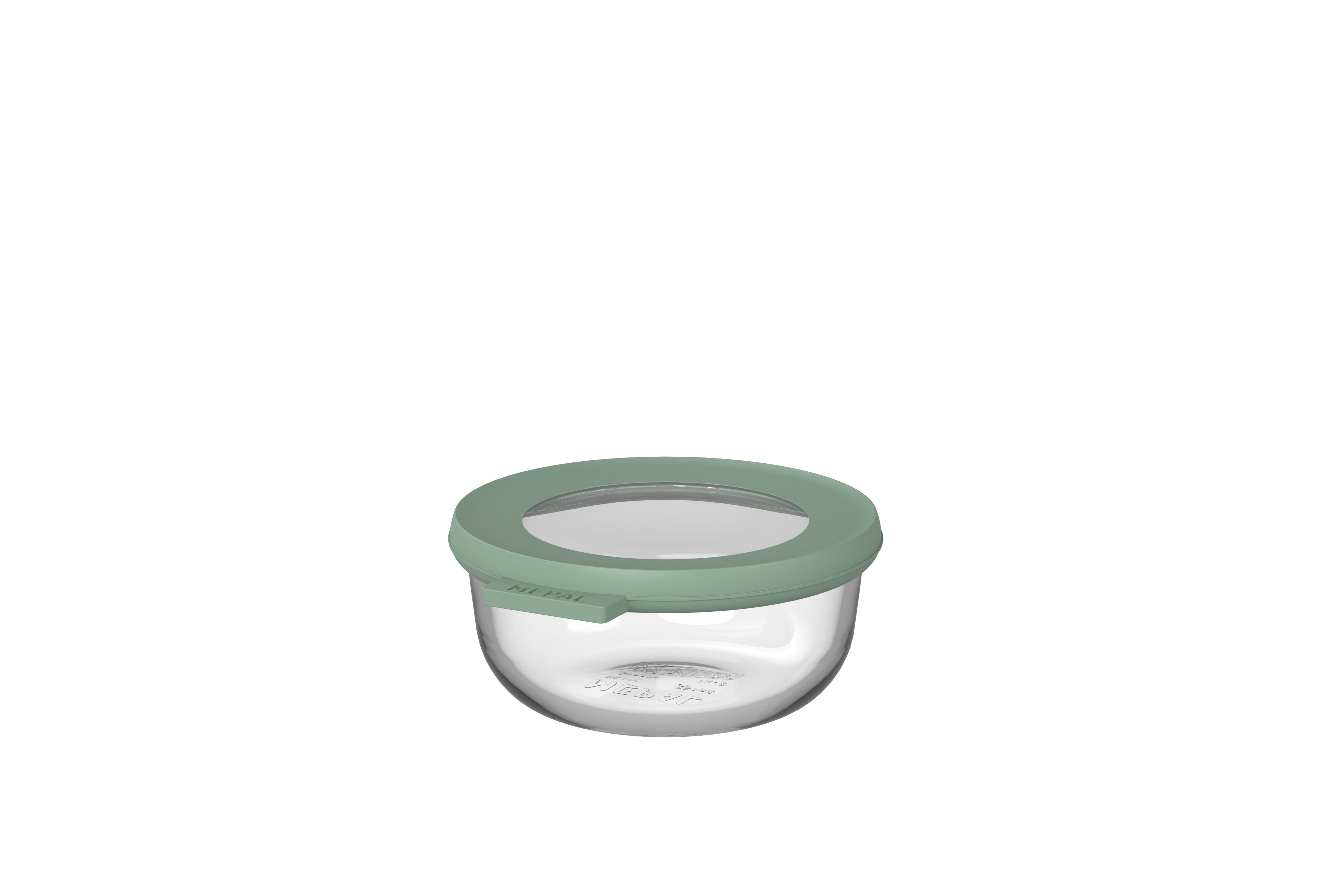 Mepal Aufbewahrungsbox Mepal Cirqula 350 ml Glasbehälter mit deckel - Nordic sage