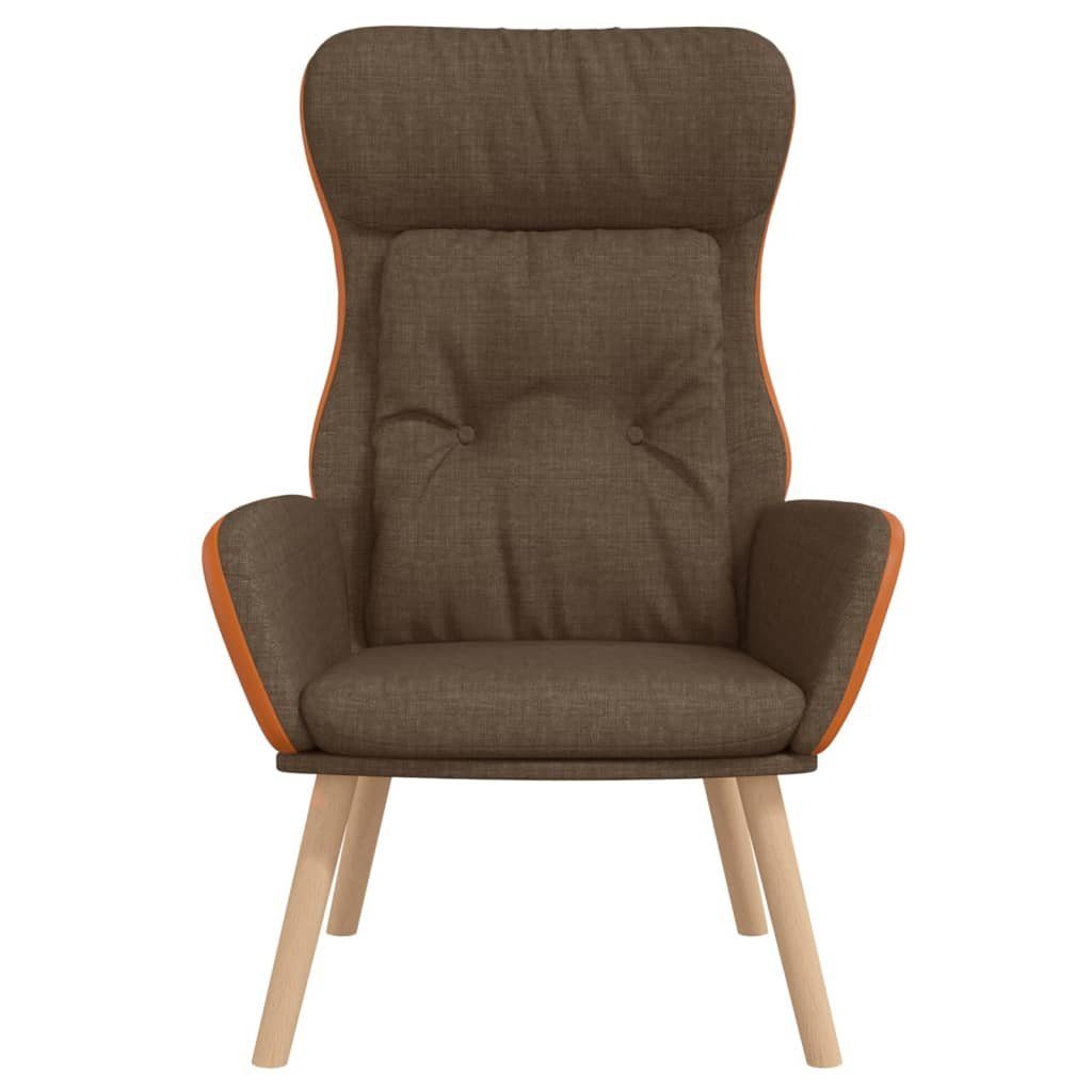 vidaXL Sessel Relaxsessel Braun Stoff und günstig online kaufen