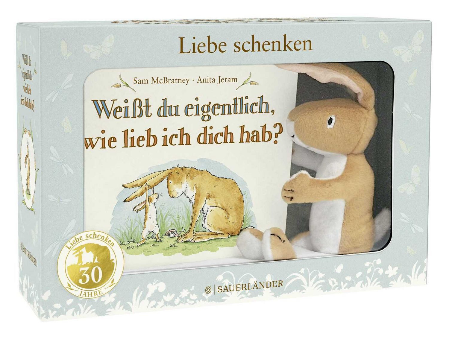 Kinderbuch Weißt du eigentlich, wie lieb ich dich hab? Geschenk-Box - Pappbilderb Sam McBratney