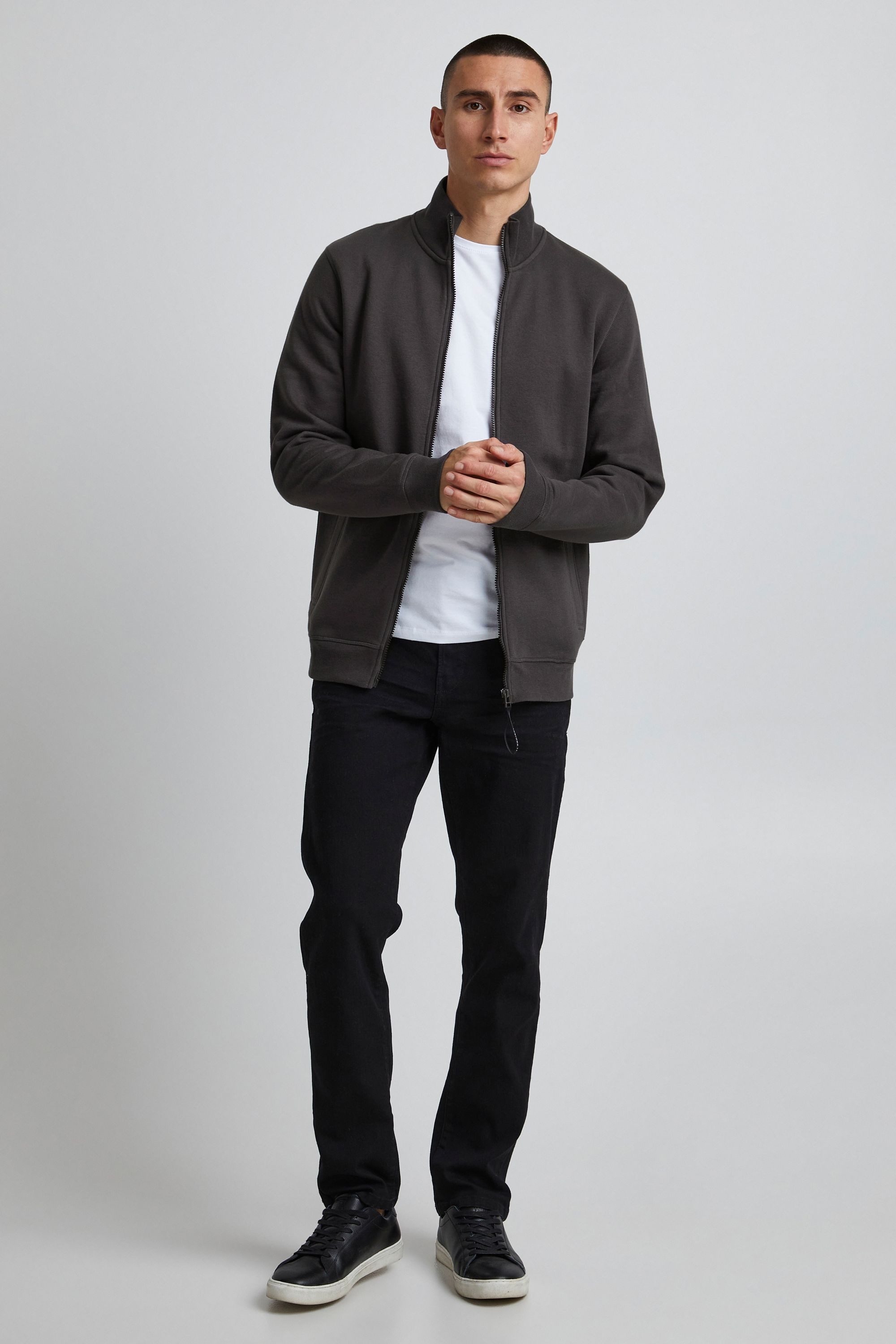 11 Project Sweatjacke PRSibelius Sweatjacke mit hochschließendem Kragen günstig online kaufen