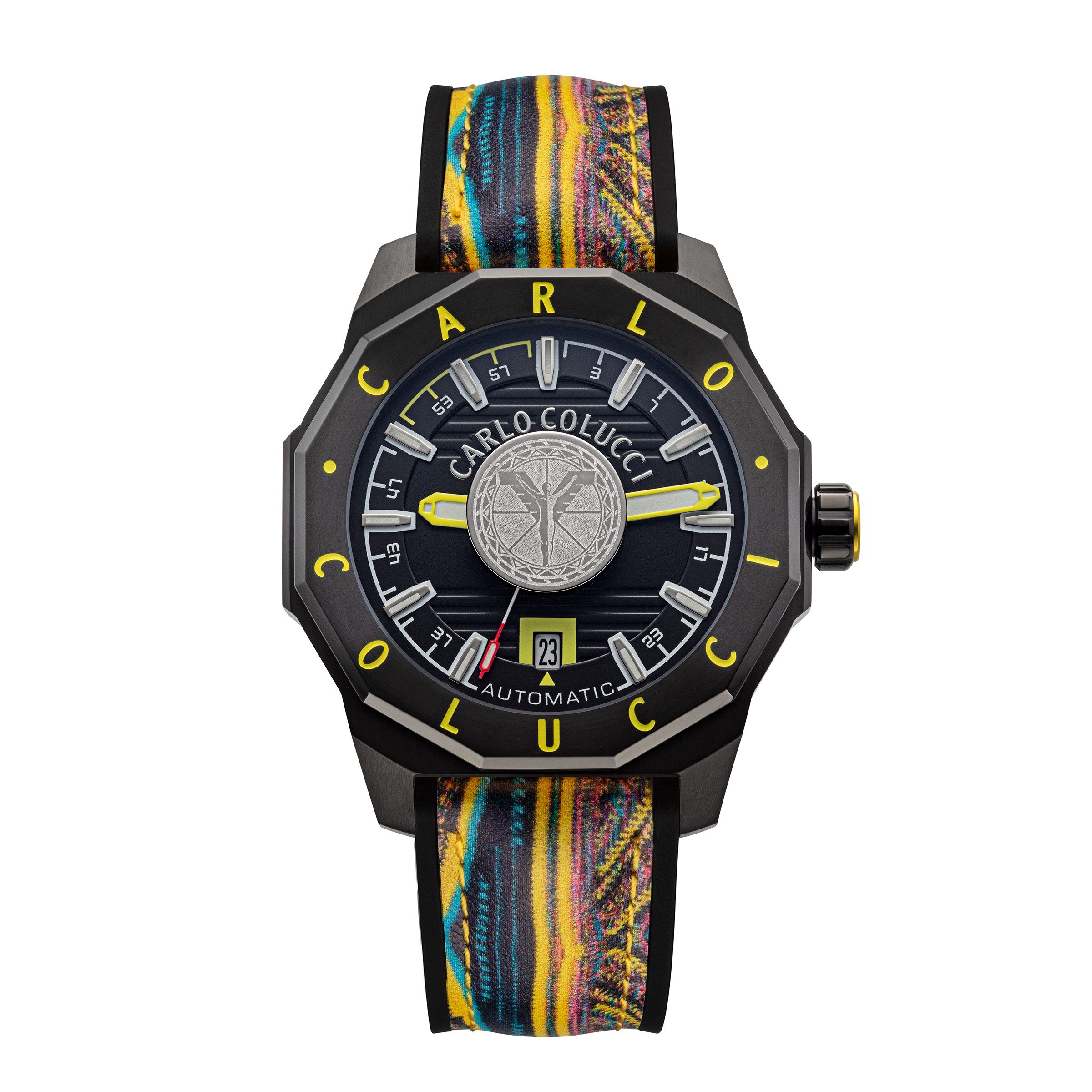 CARLO COLUCCI Automatikuhr Automatikuhr Automatikuhr 100% Edelstahl 42 günstig online kaufen