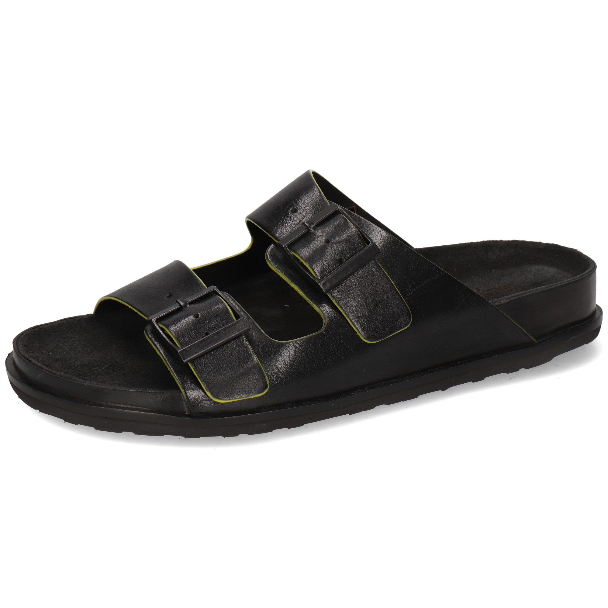 Melvin & Hamilton Maxel 1 Leder-Pantoletten für Herren Pantolette Flache Absätze, Echtes Leder, Vegetabile Gerbung