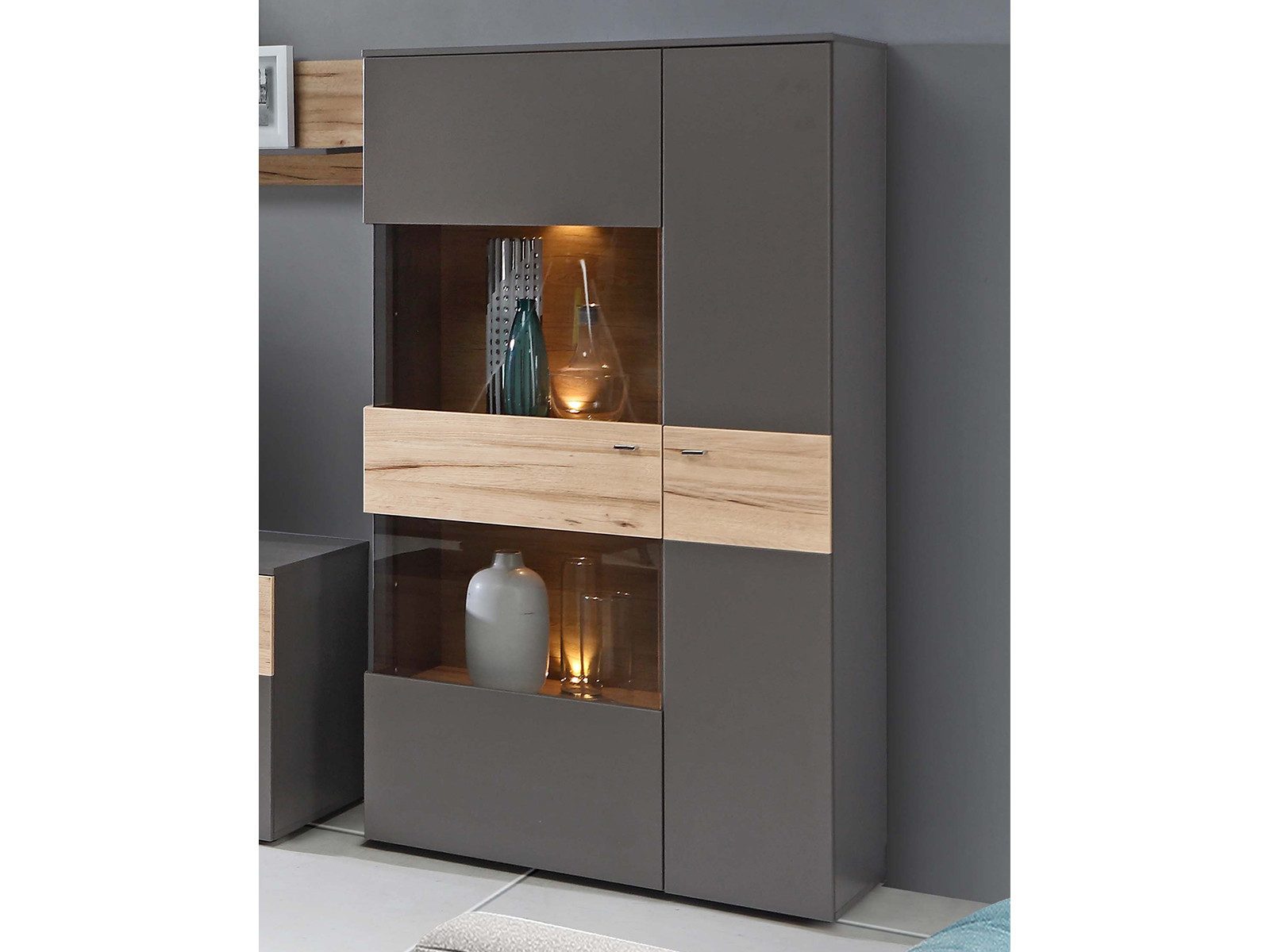 FORTE Highboard 90,1 x 168,1 x 41,3 cm (B/H/T)