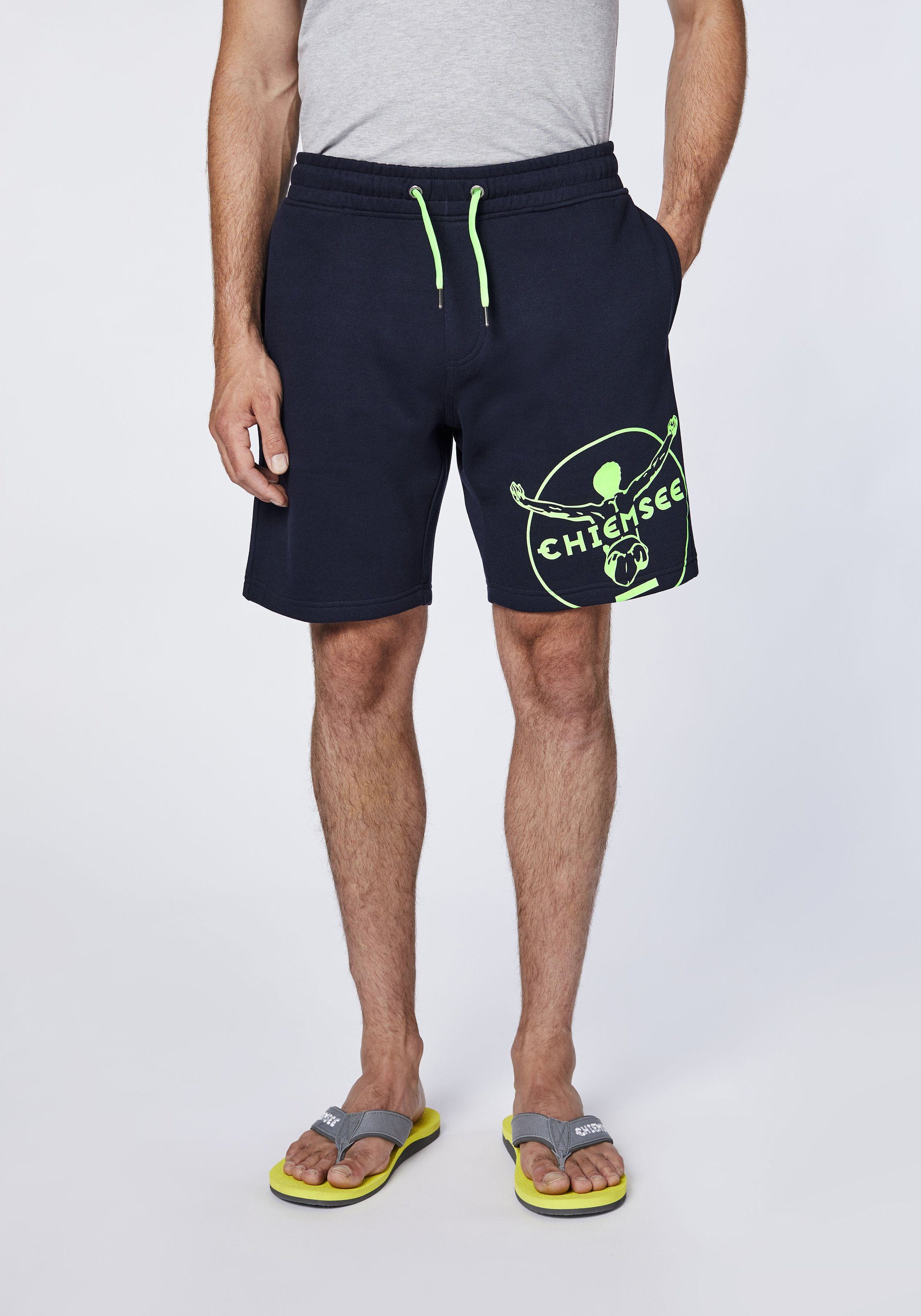 Bermuda Label-Look Chiemsee Night im 1 Sky Baumwollmix Shorts Bermudas aus