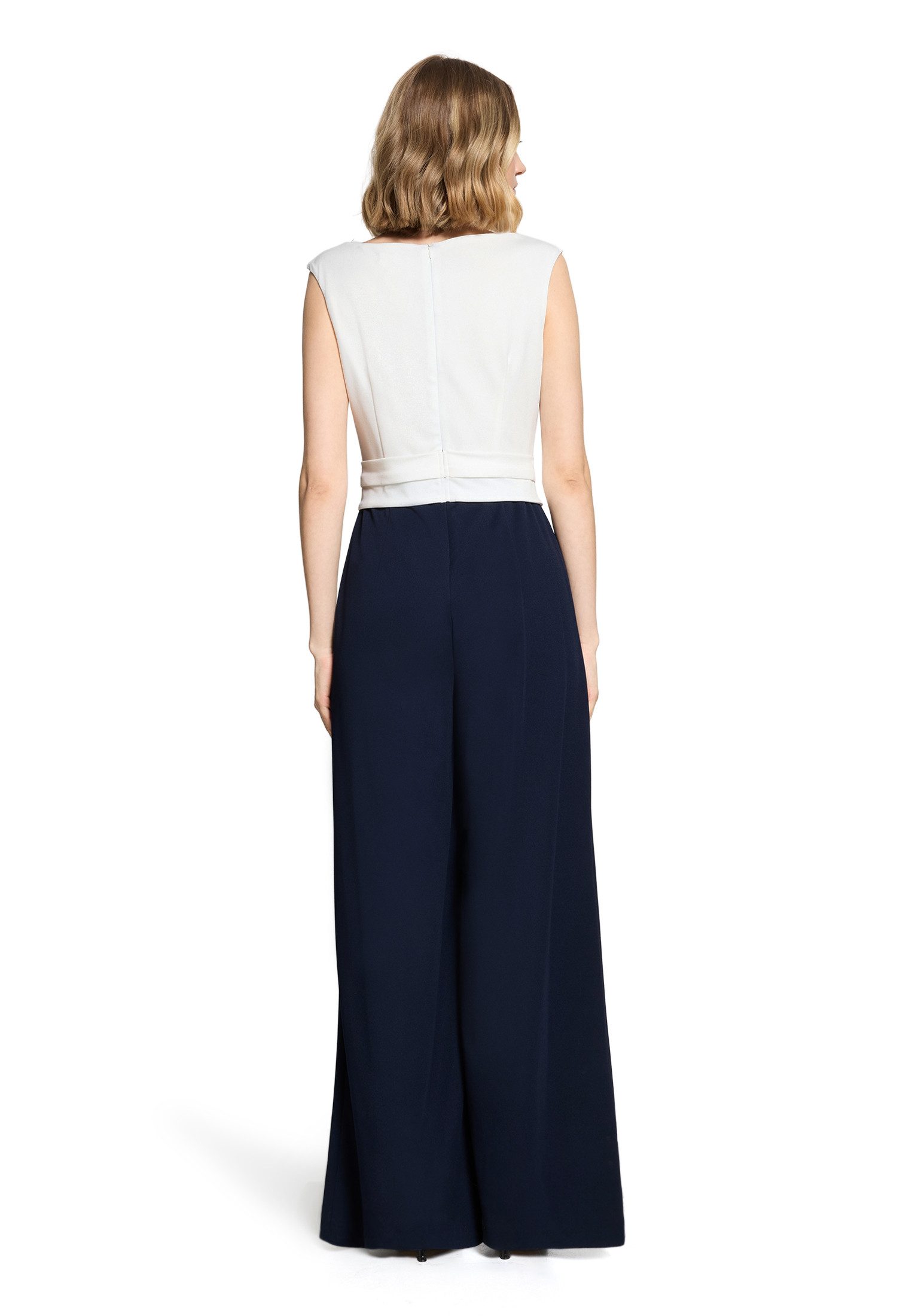 Vera Mont Overall Damen mit weitem Bein (1-tlg) Bunddetail