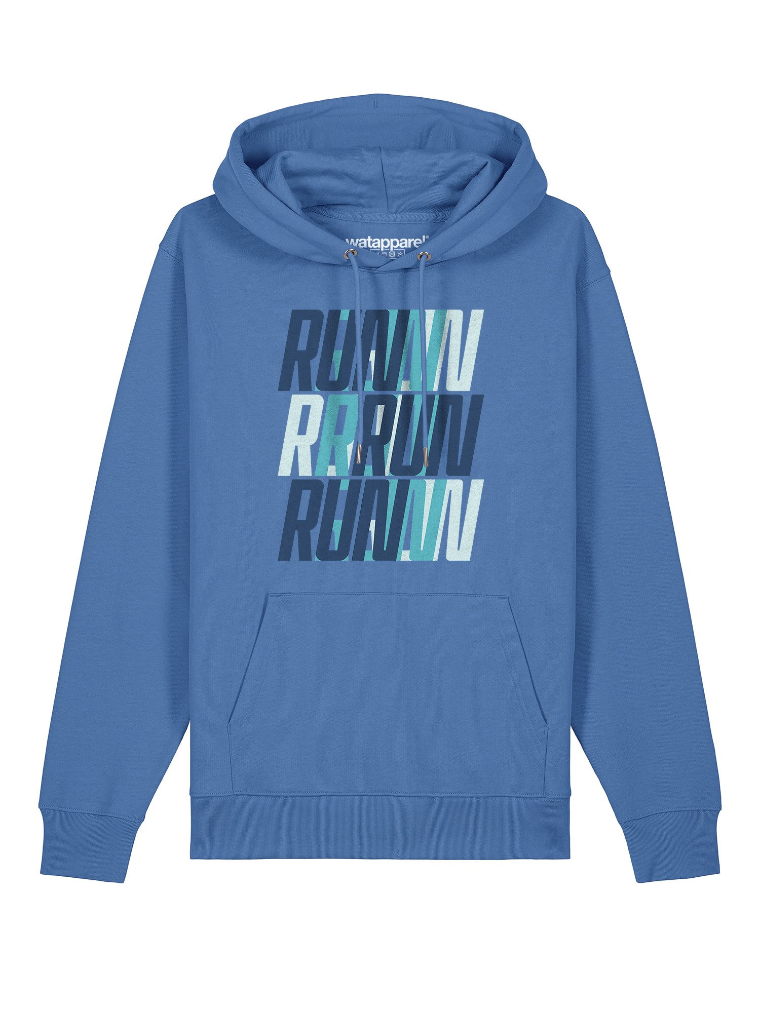 Hoodie Run, Run, Run blue